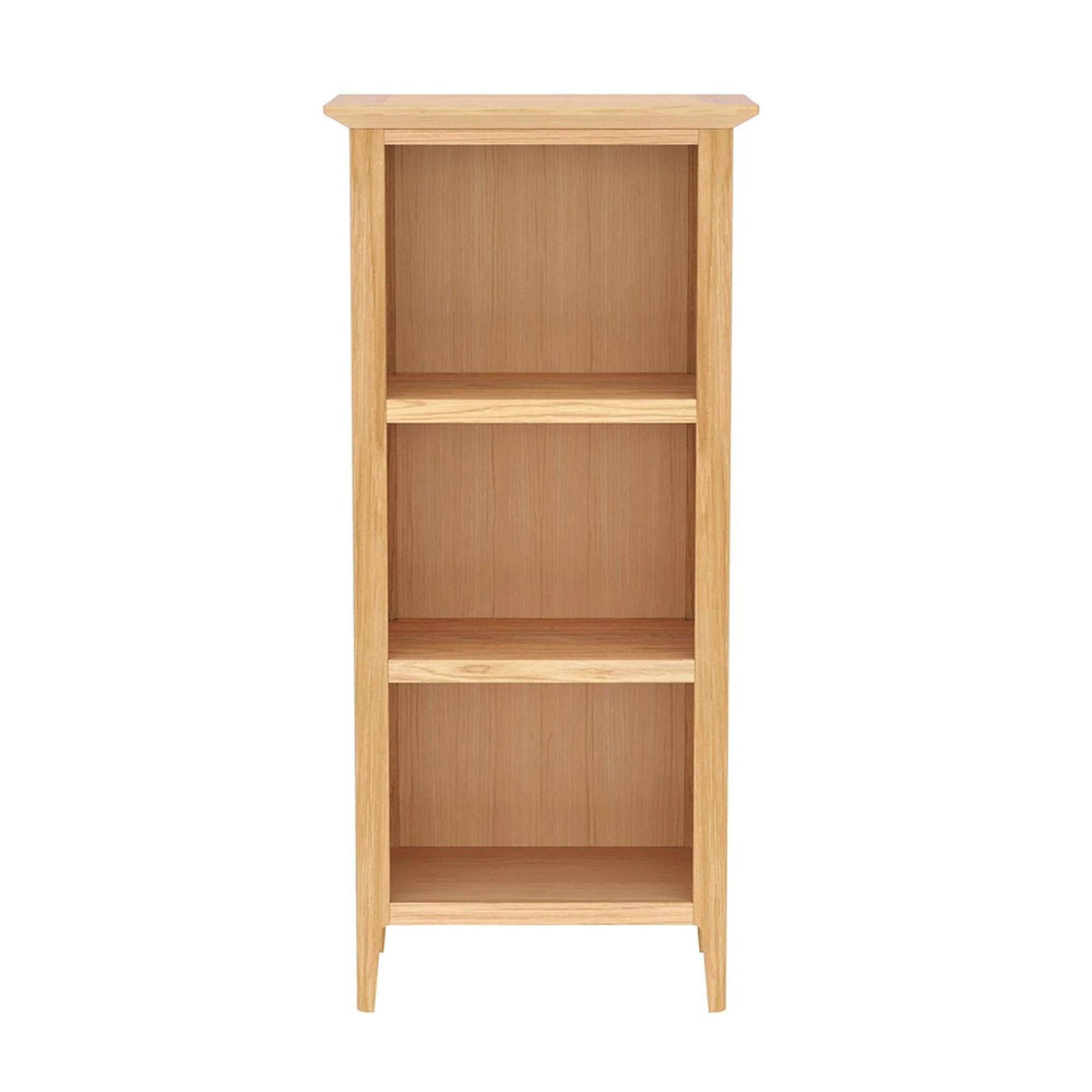 Selene Oak Narrow CD Bookcase