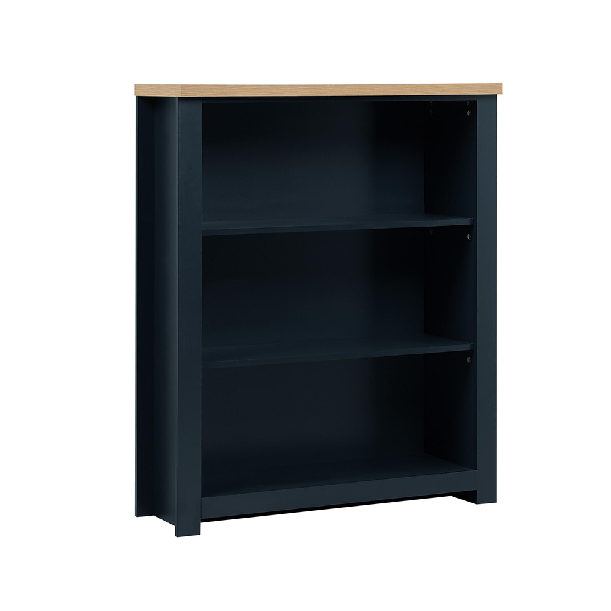 Highgate Bookshelf - 3 Tier - Navy Blue Painted