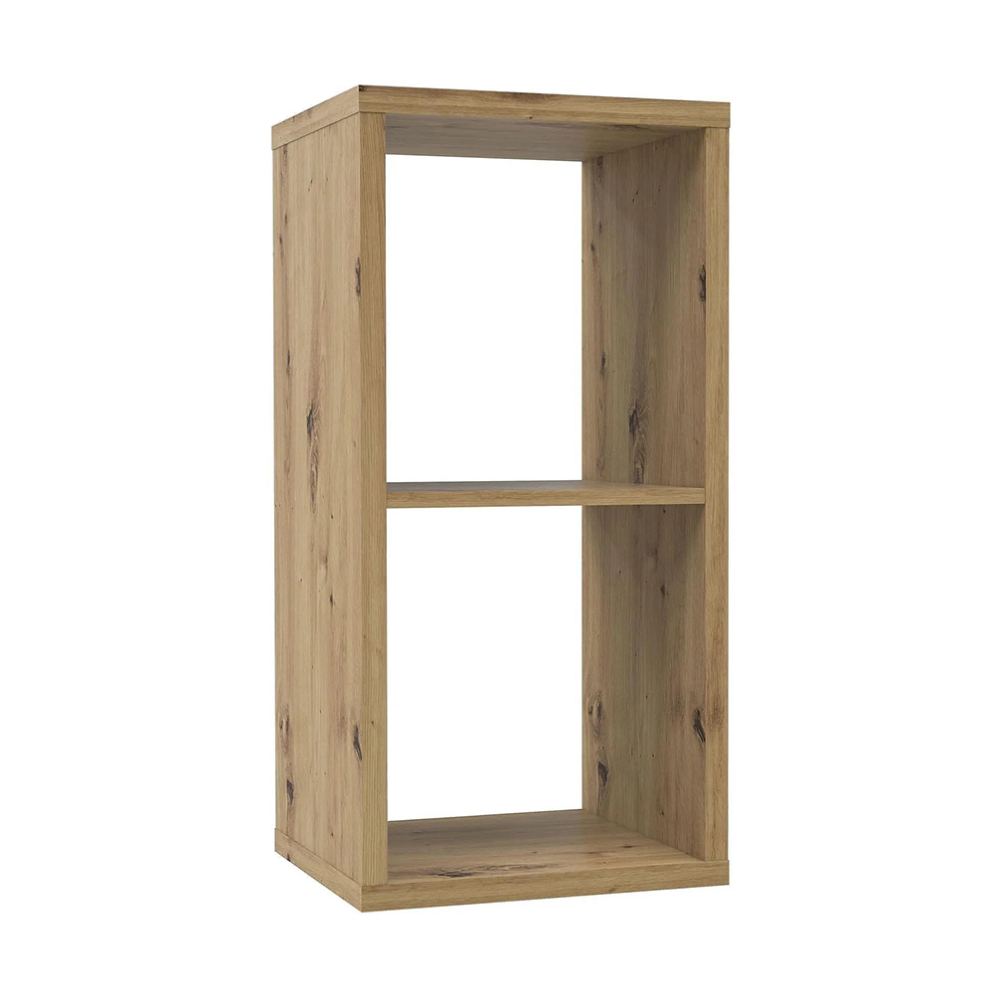 Mauro Shelving Unit - 2 Open - Artisan Oak