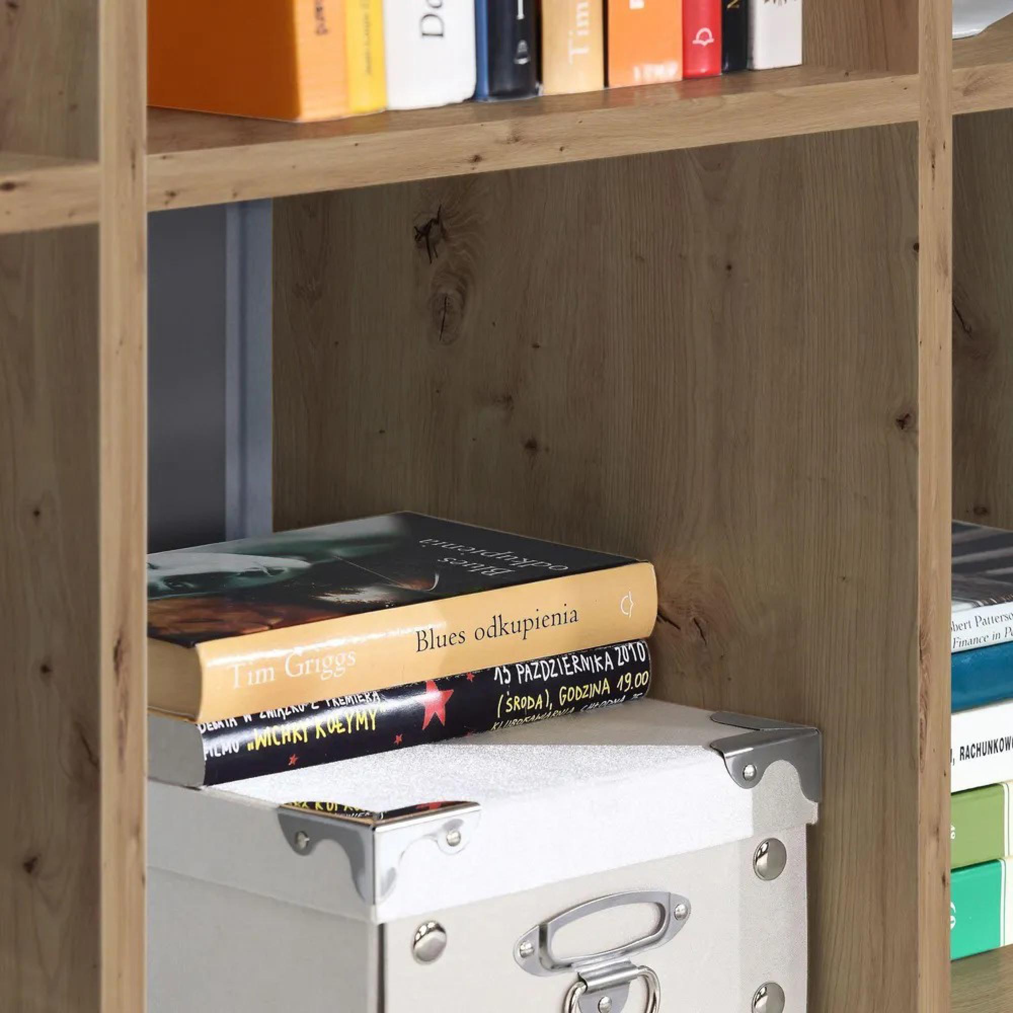 Mauro Shelving Unit - 2 Open - Artisan Oak
