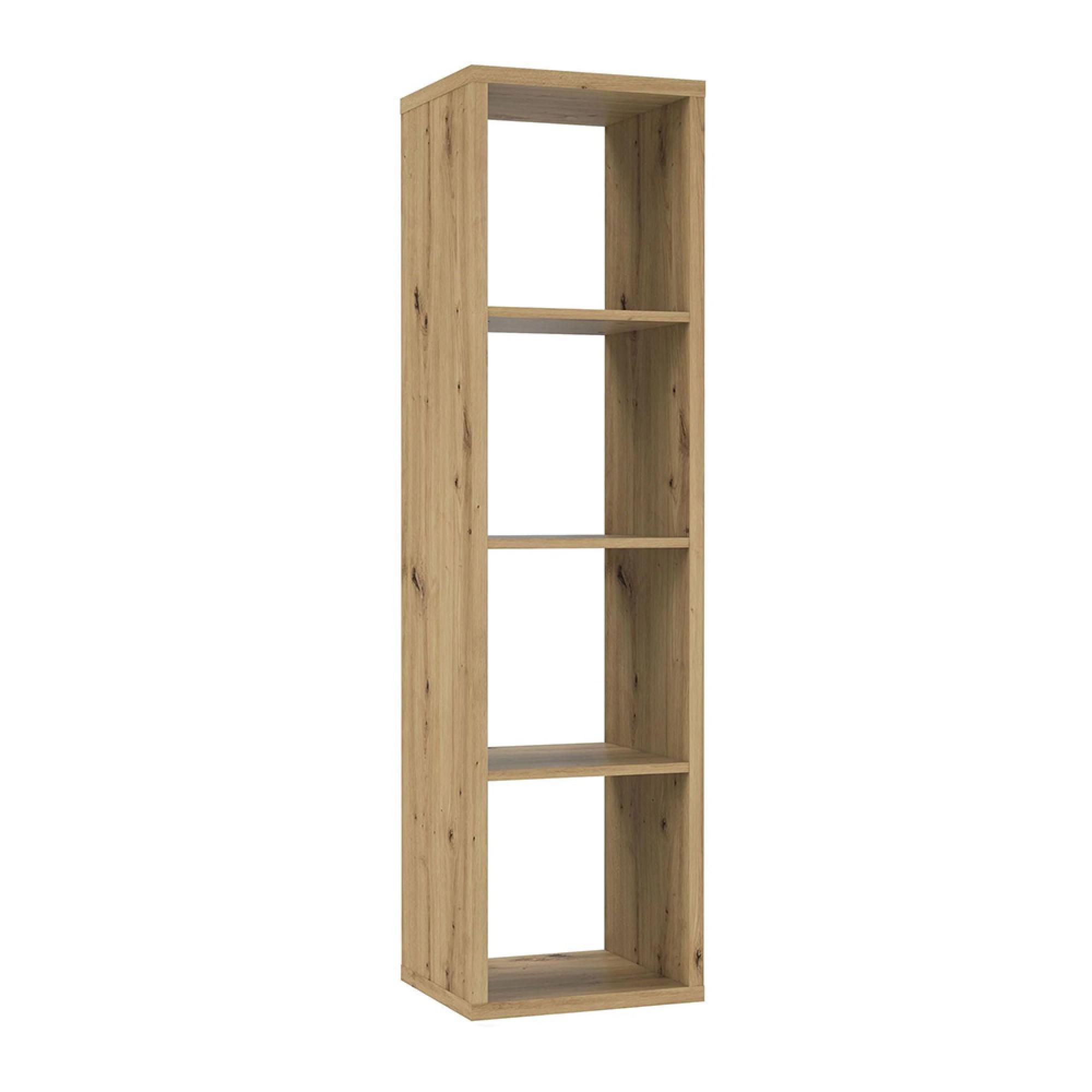 Mauro Shelving Unit - 4 Open - Artisan Oak