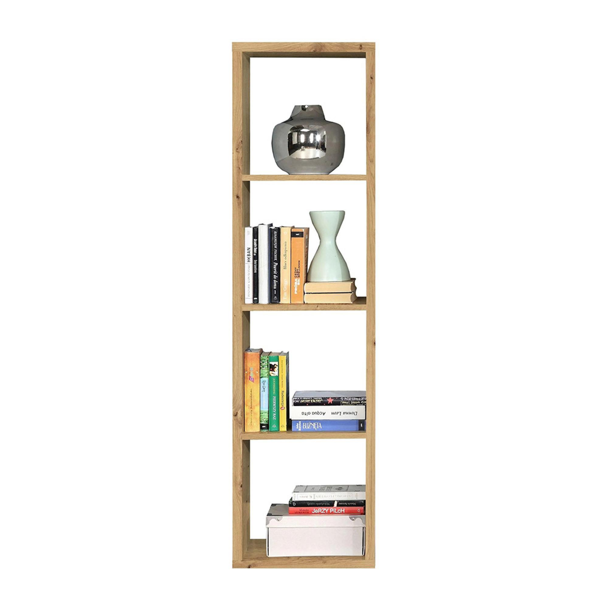 Mauro Shelving Unit - 4 Open - Artisan Oak