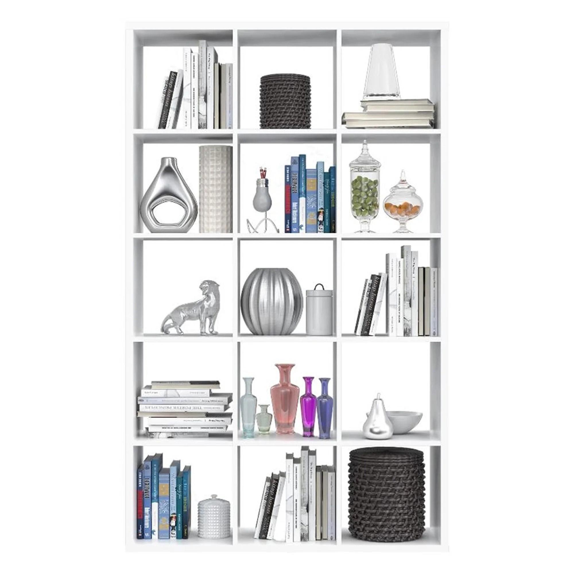 Mauro Storage Unit - 15 Open - Matt White