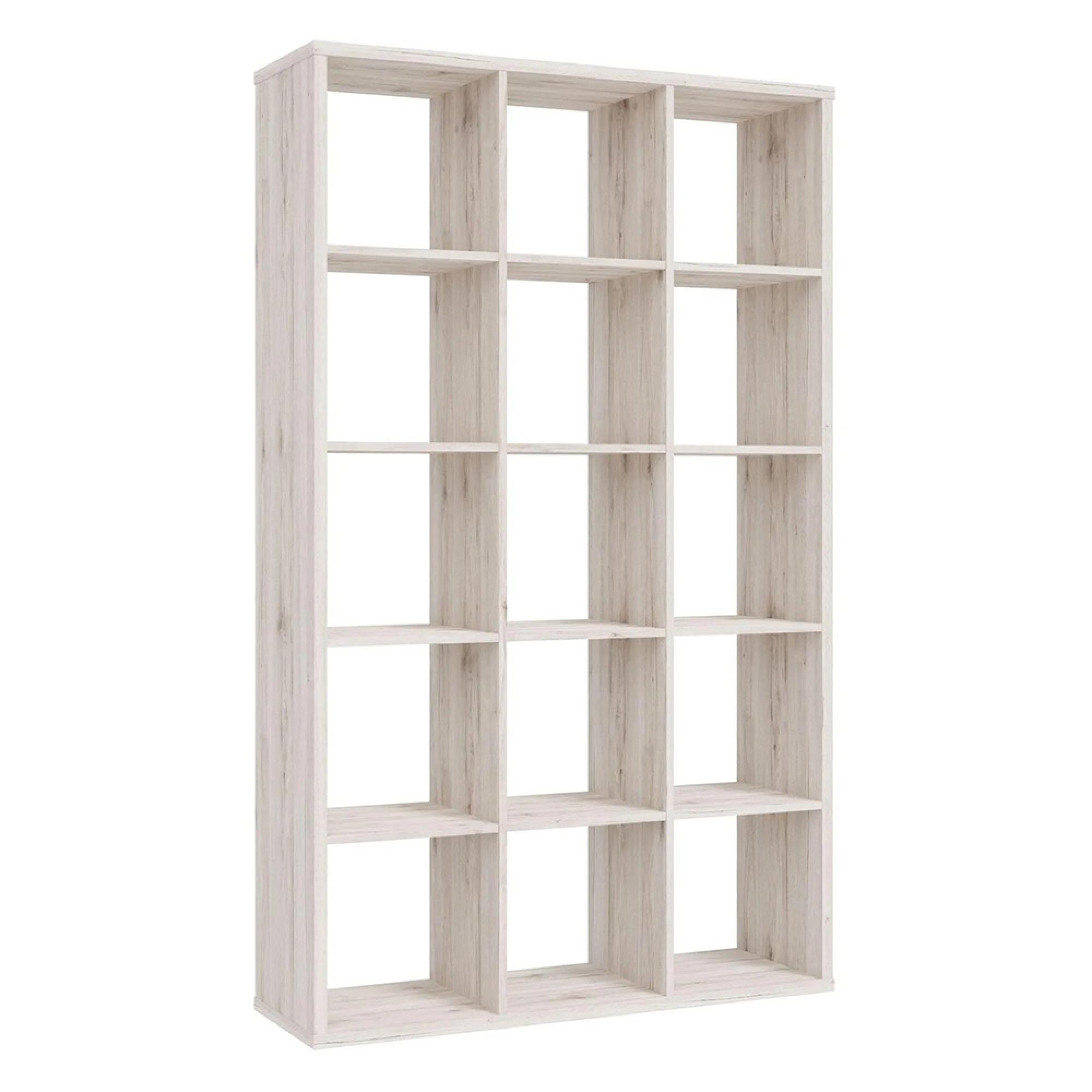 Mauro Shelving Unit - 15 Open - Sand Oak