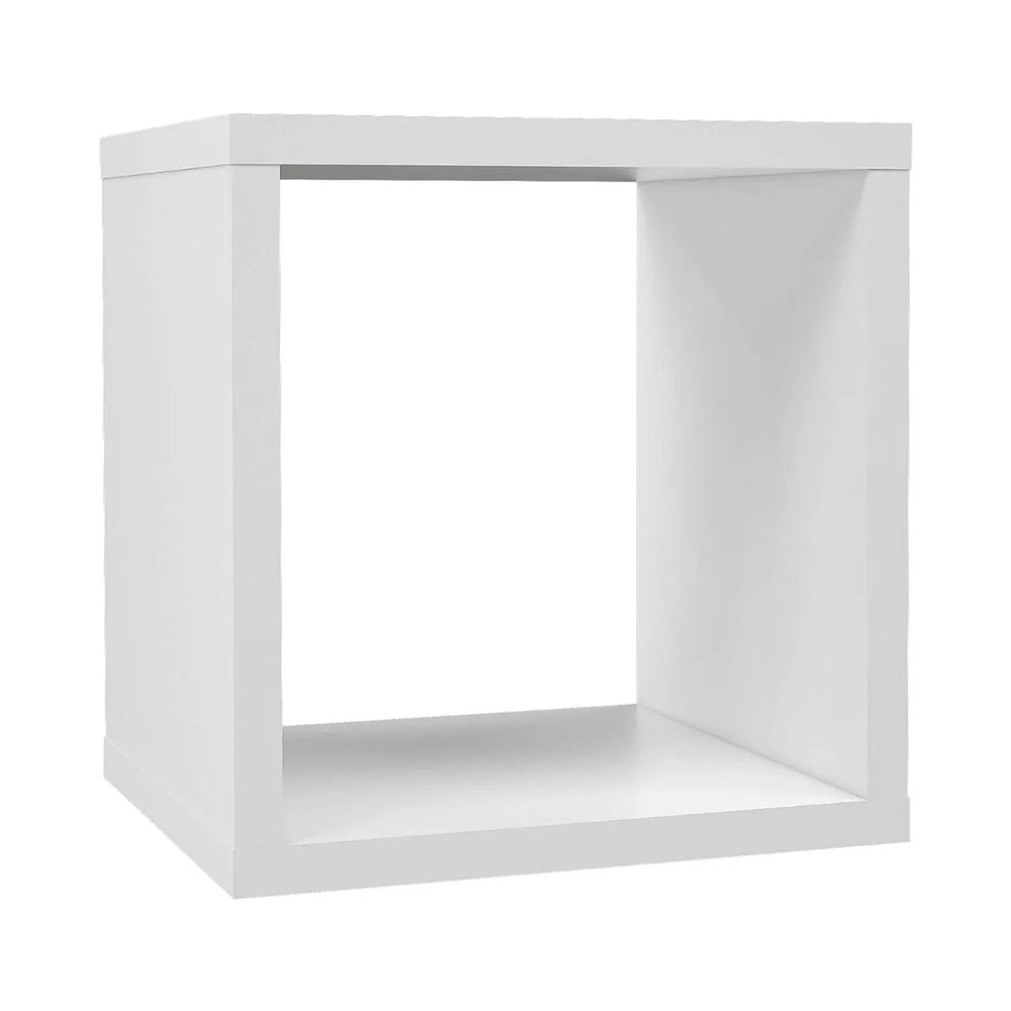 Mauro Storage Unit - Single - Open - White Gloss