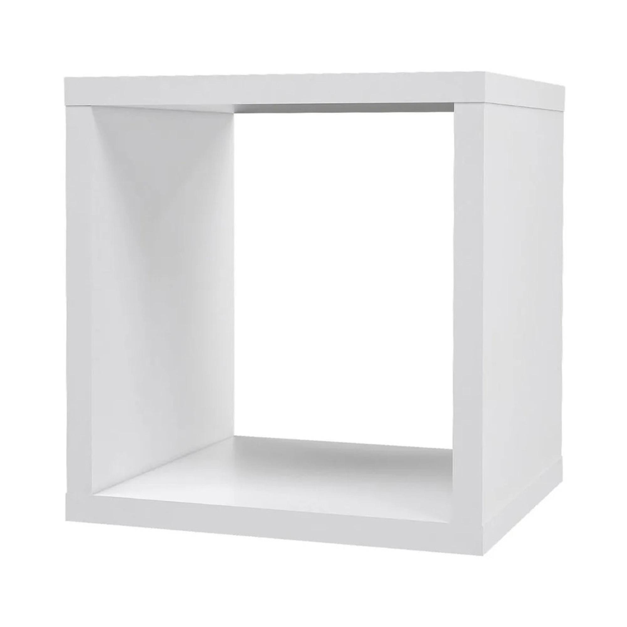 Mauro Storage Unit - Single - Open - White Gloss