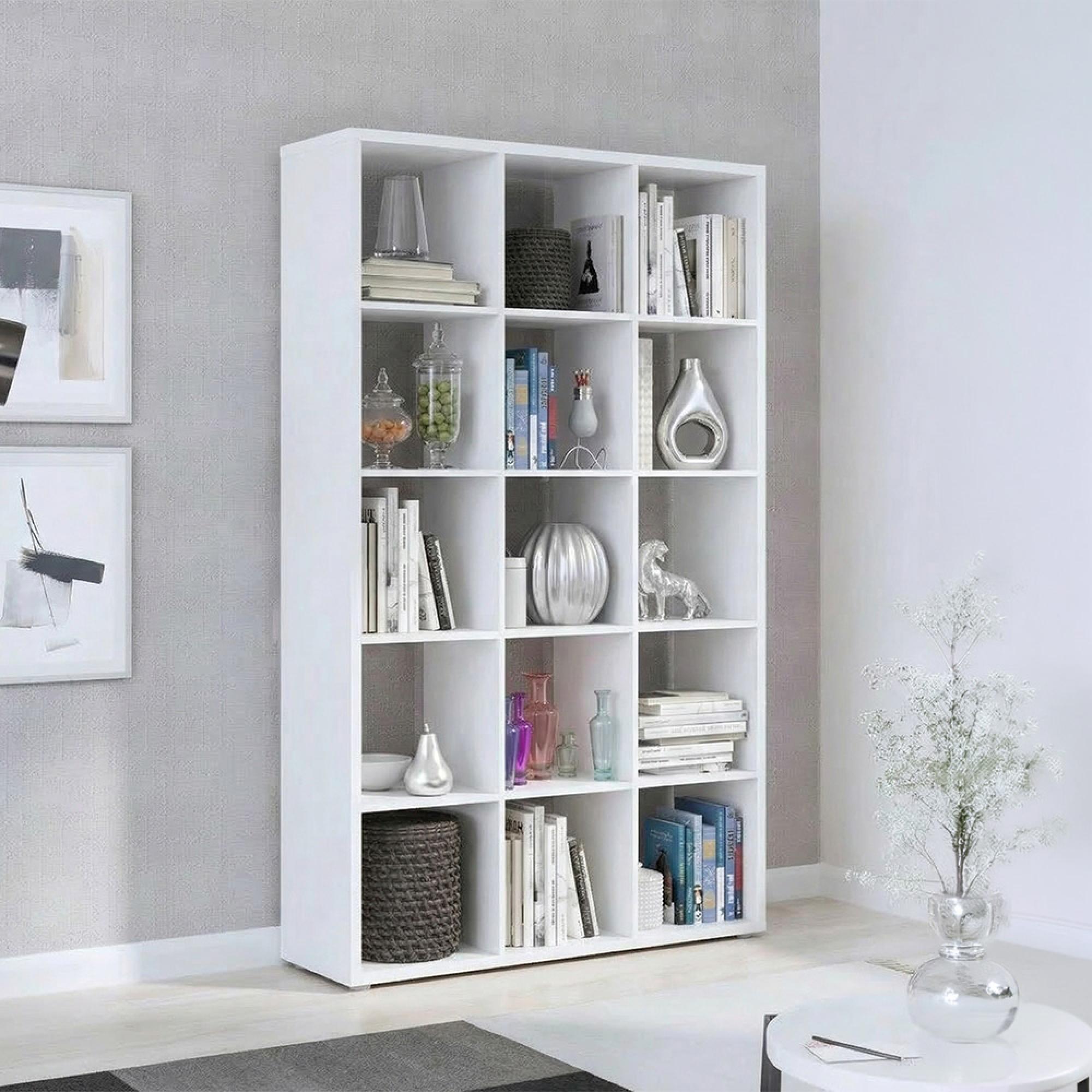 Mauro Storage Unit - 15 Open - Matt White