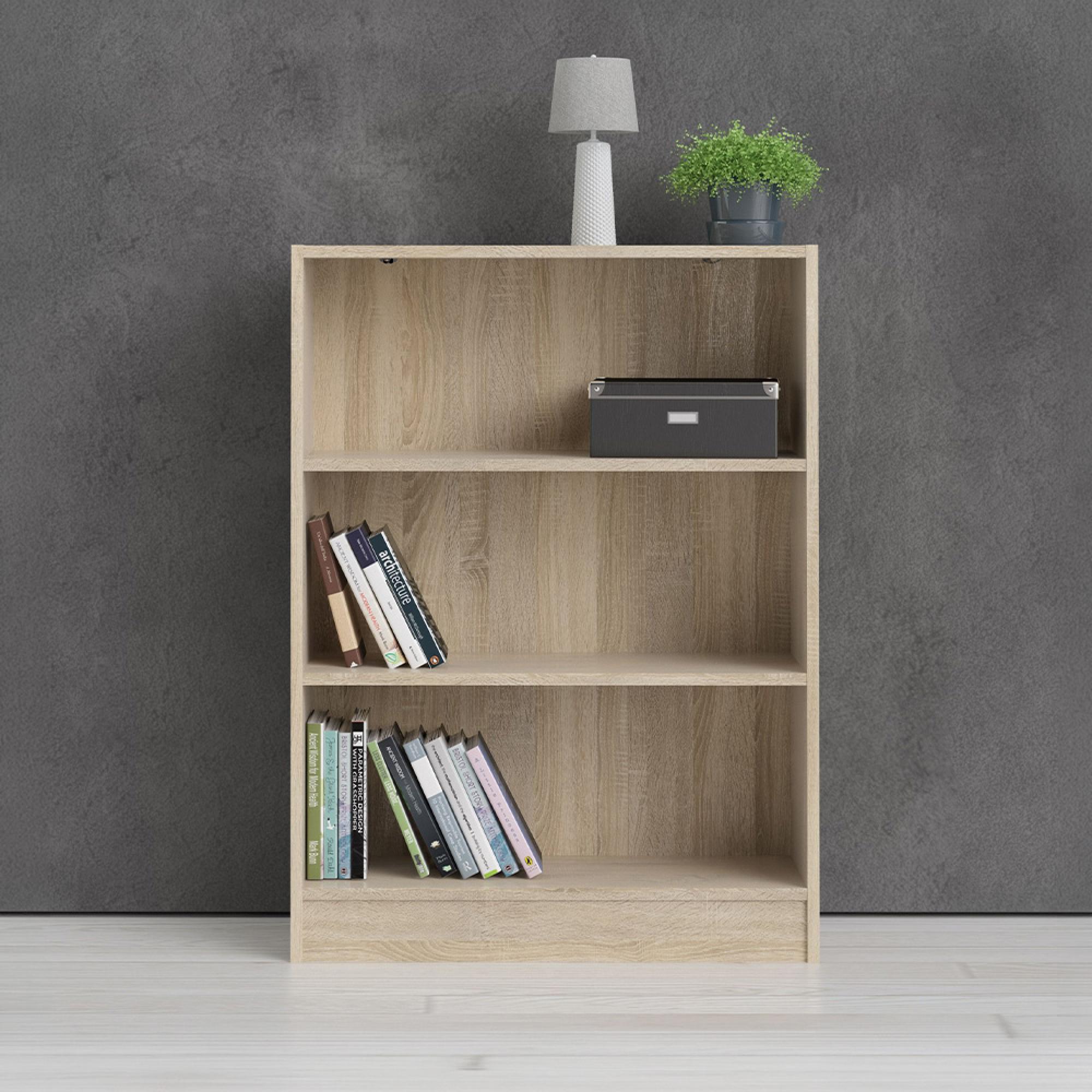 Basic Bookcase - 79cm - Oak