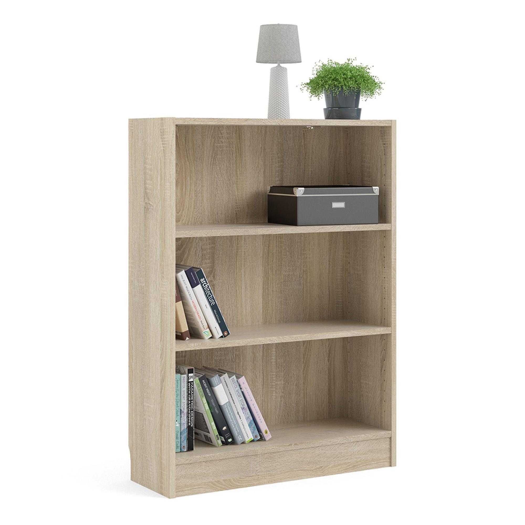 Basic Bookcase - 79cm - Oak