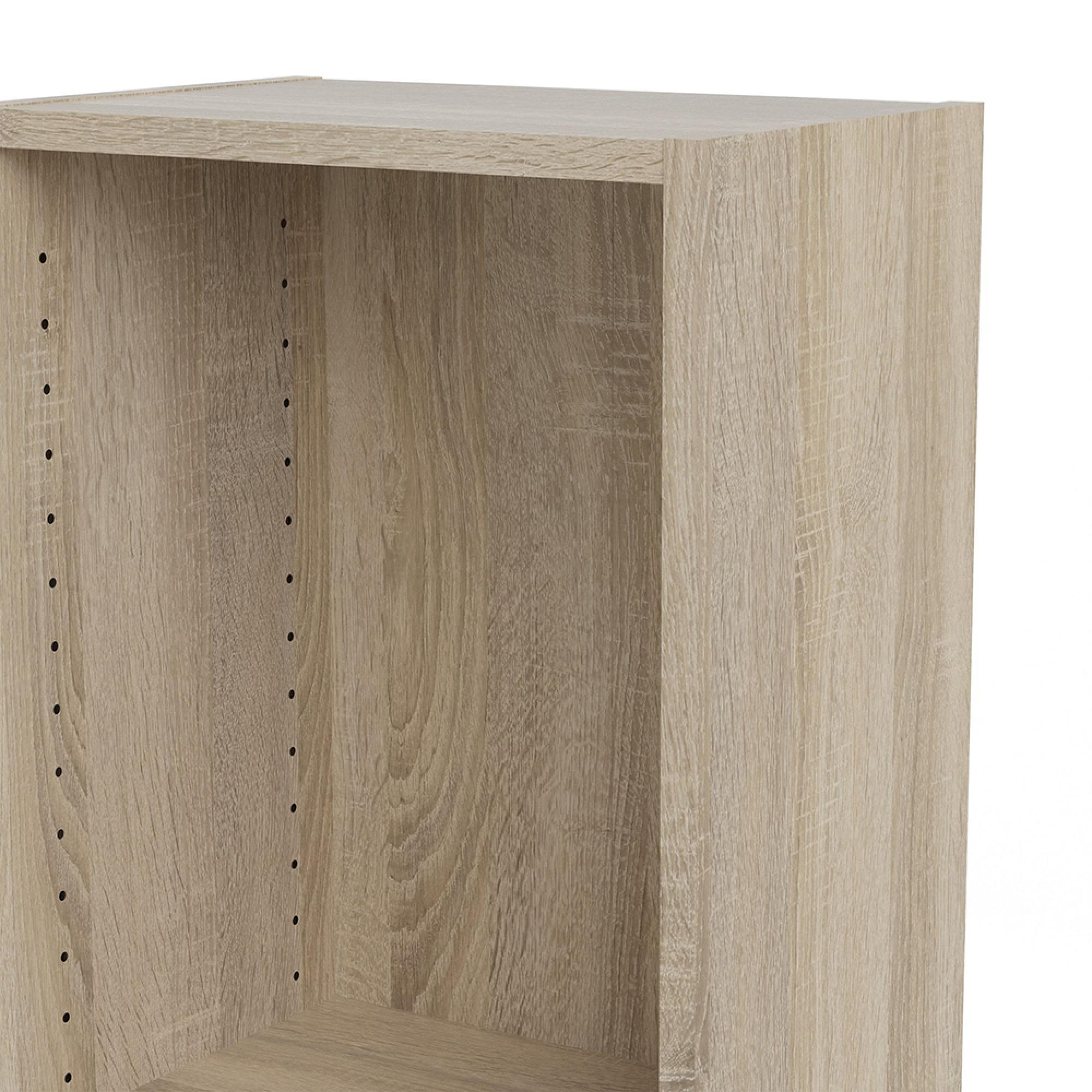 Basic Bookcase - Narrow - Oak