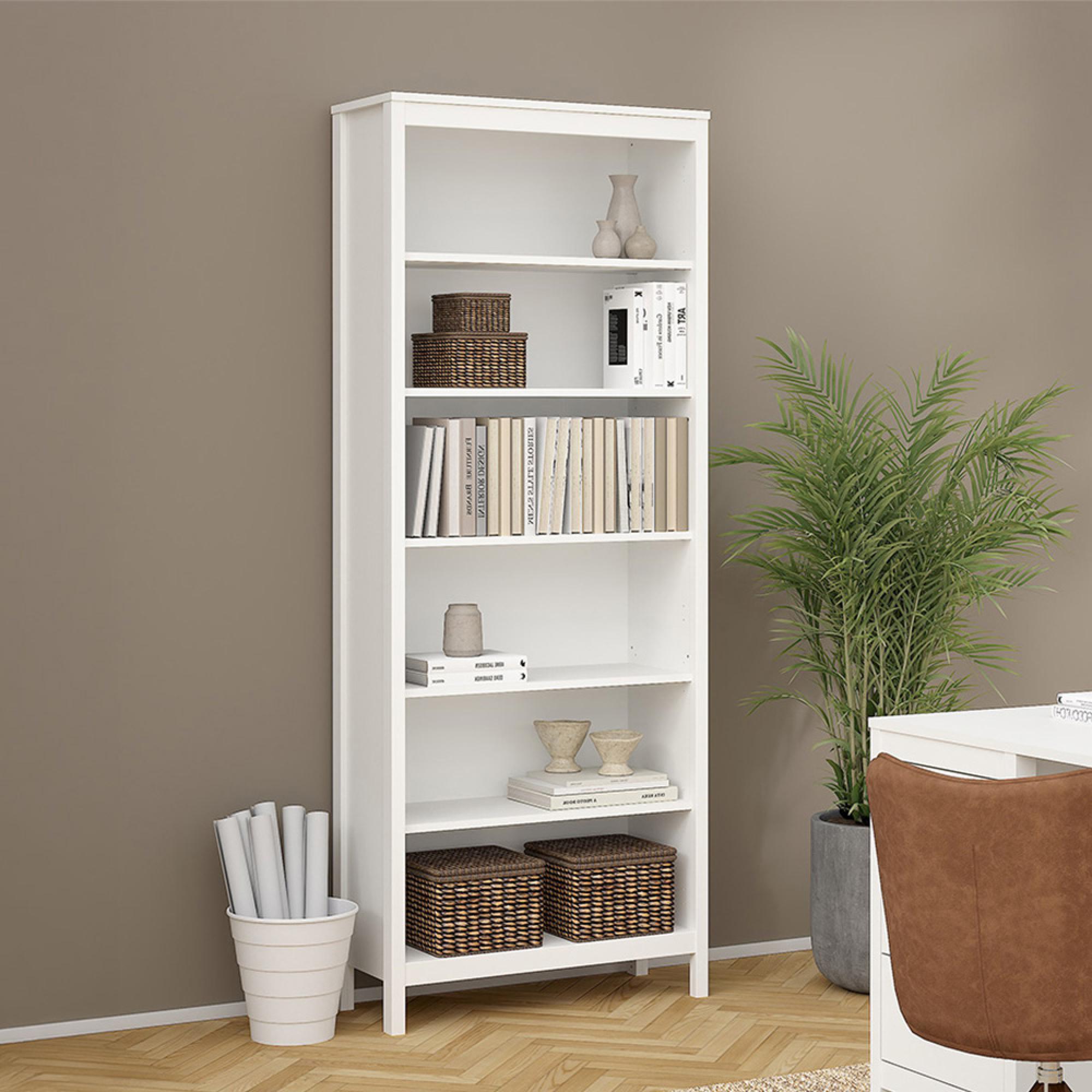 Barcelona Bookcase - White