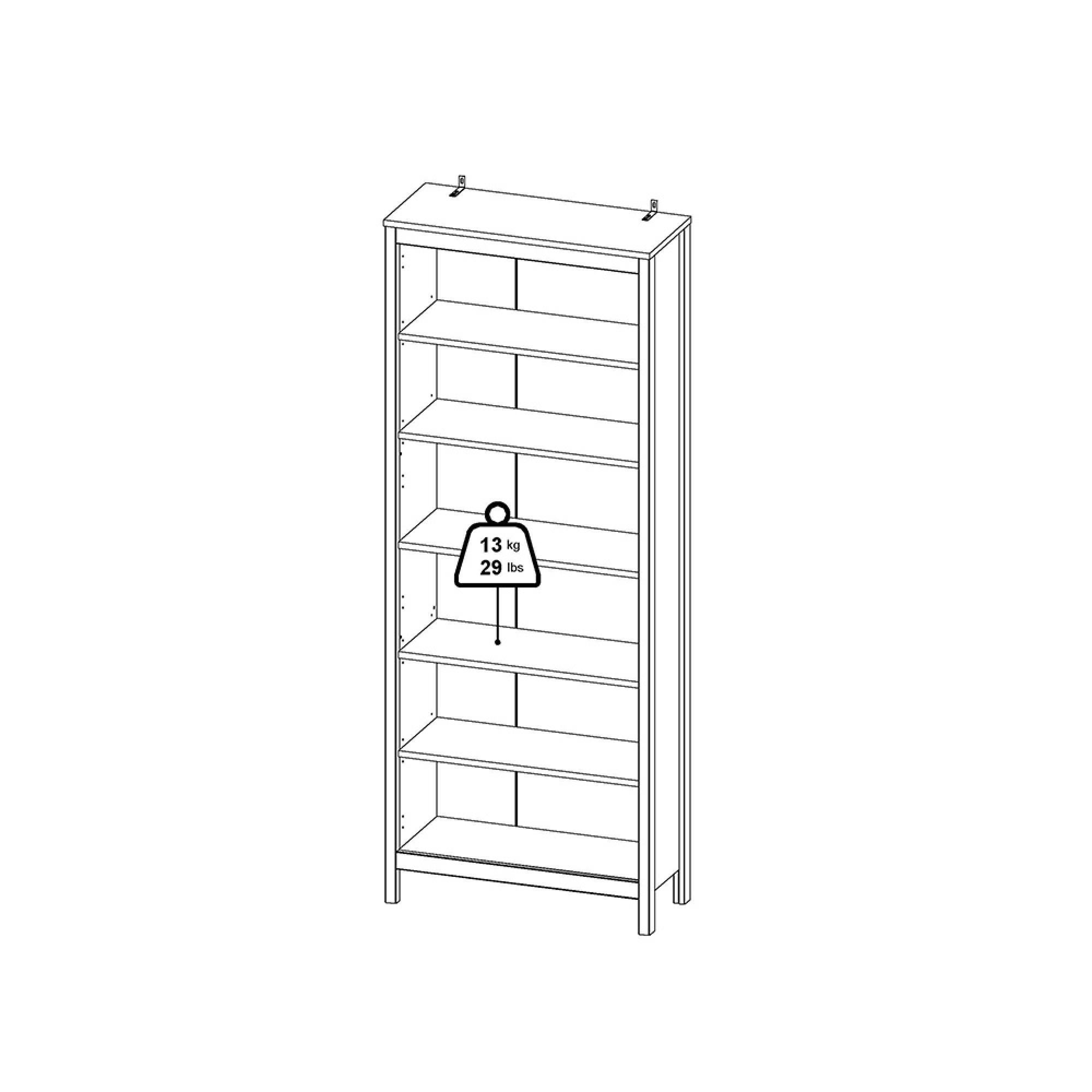 Barcelona Bookcase - White