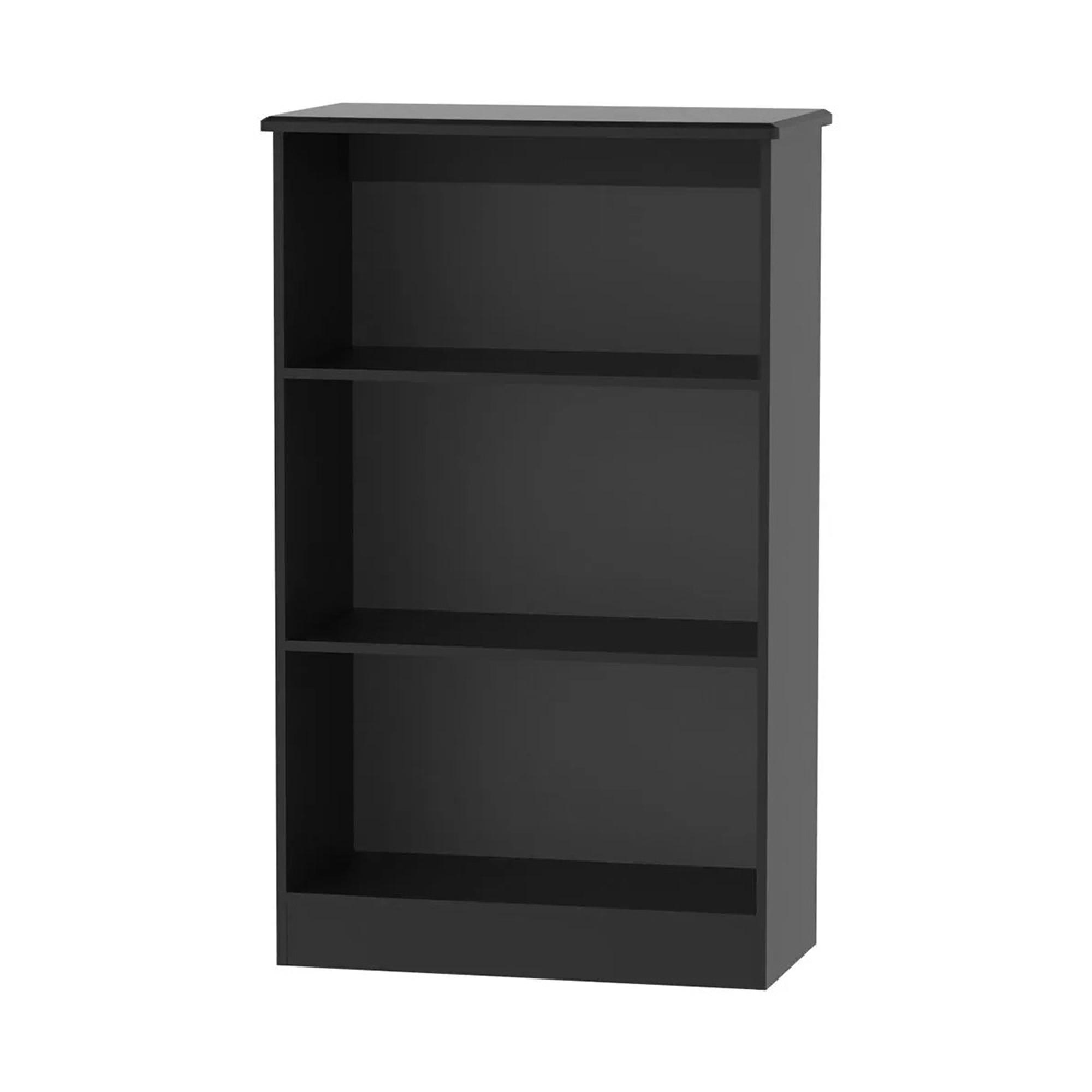 Camden Bookcase - Black Gloss