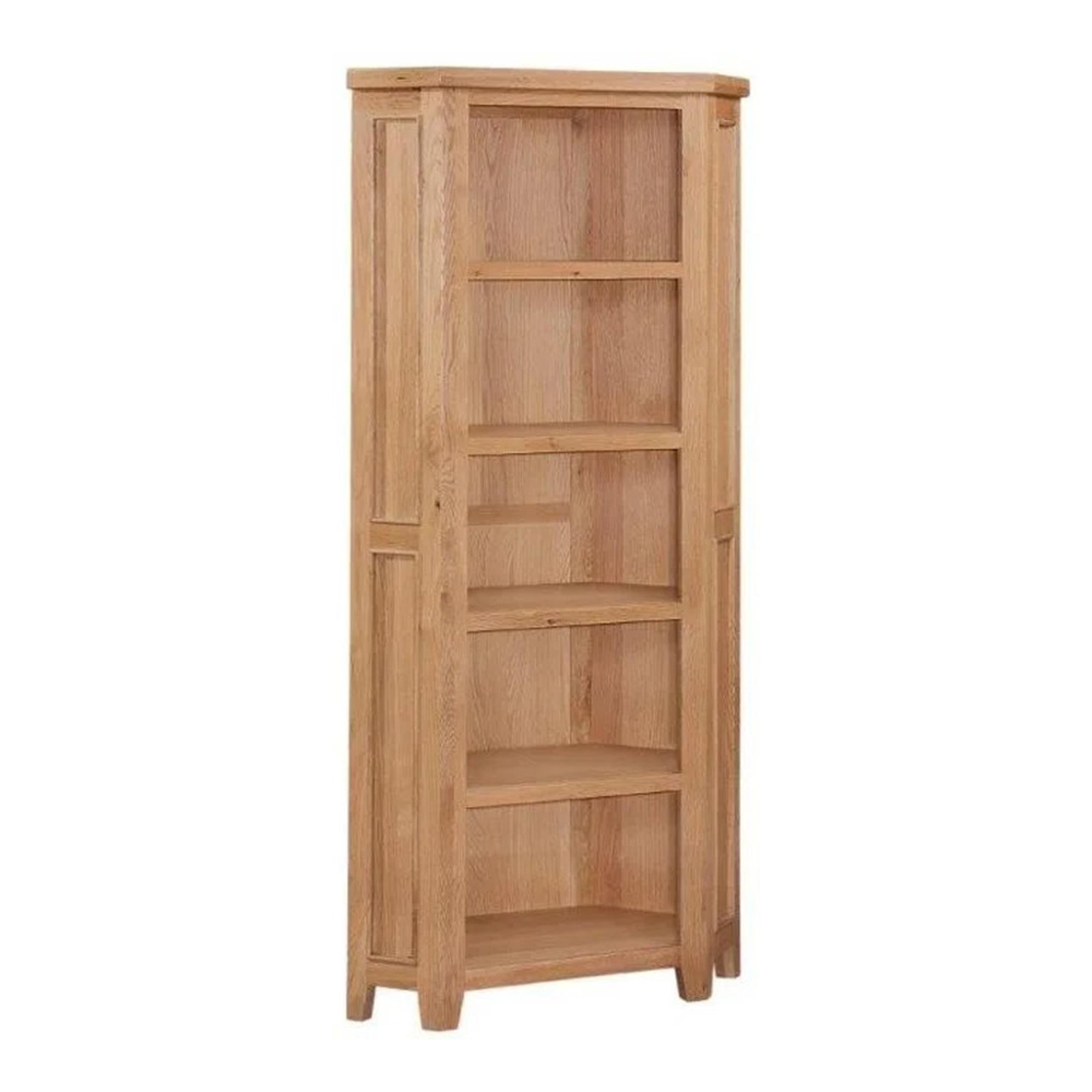 Appleby Corner Bookcase - Oak