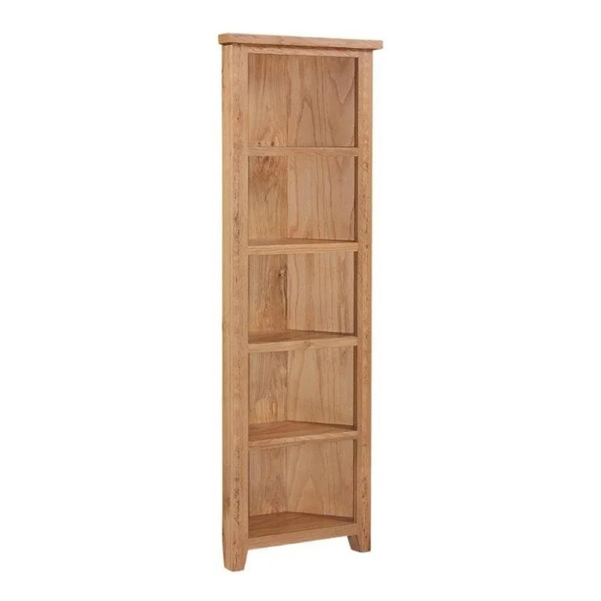 Appleby Corner Bookcase - Petite Oak