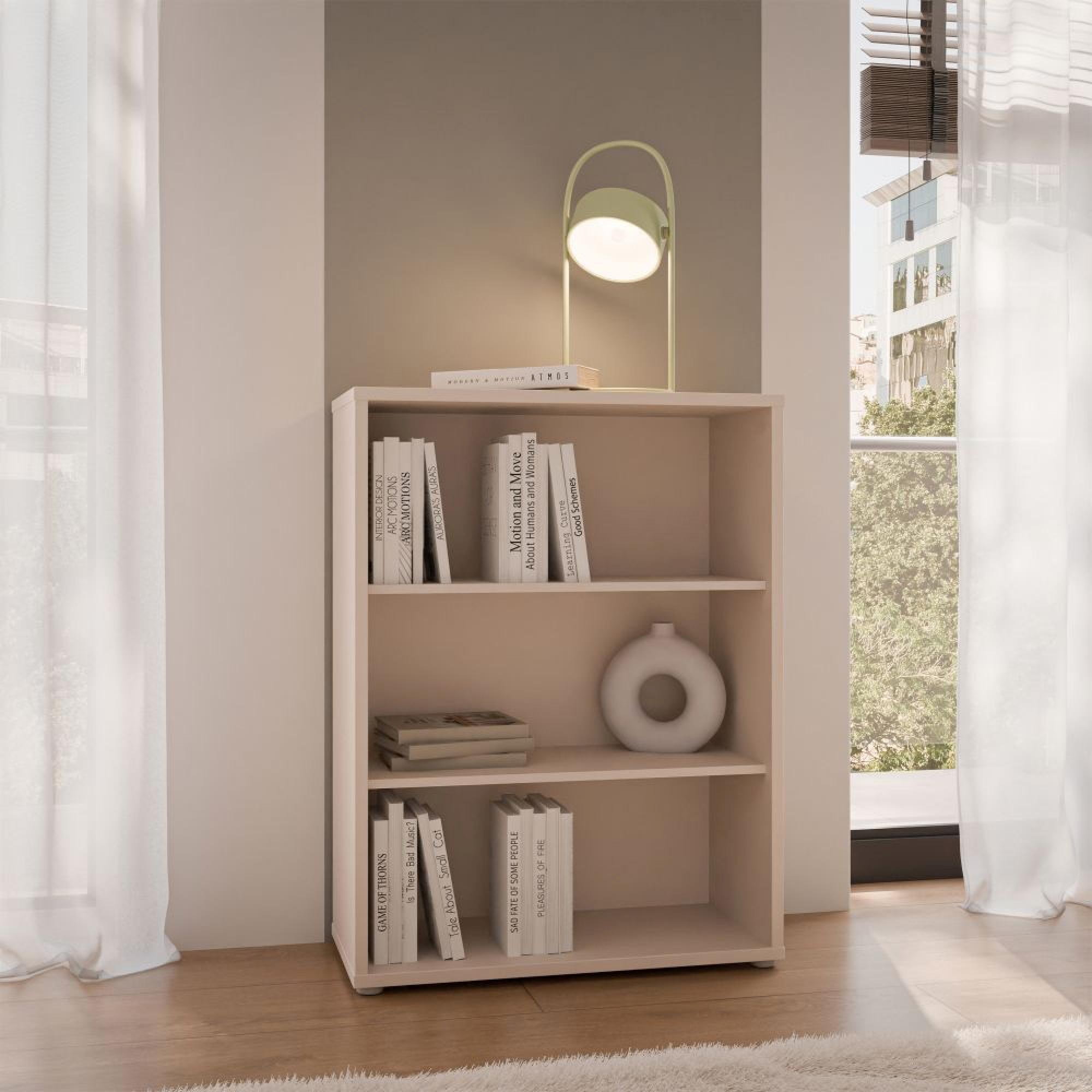Alice Springs Bookcase - Low - Sand