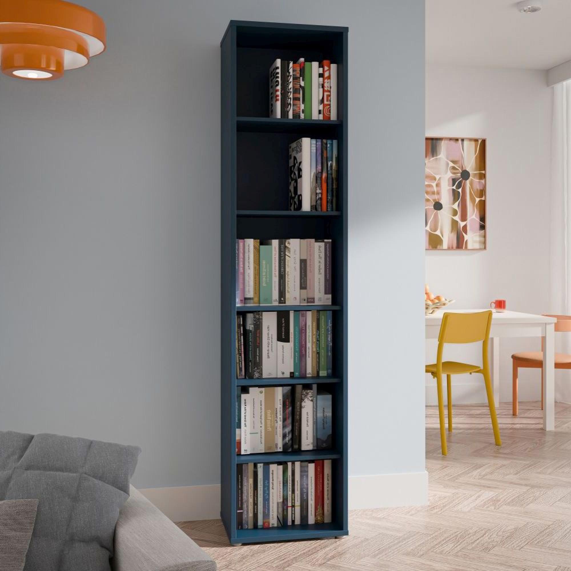 Alice Springs Bookcase - Tall - Night Blue