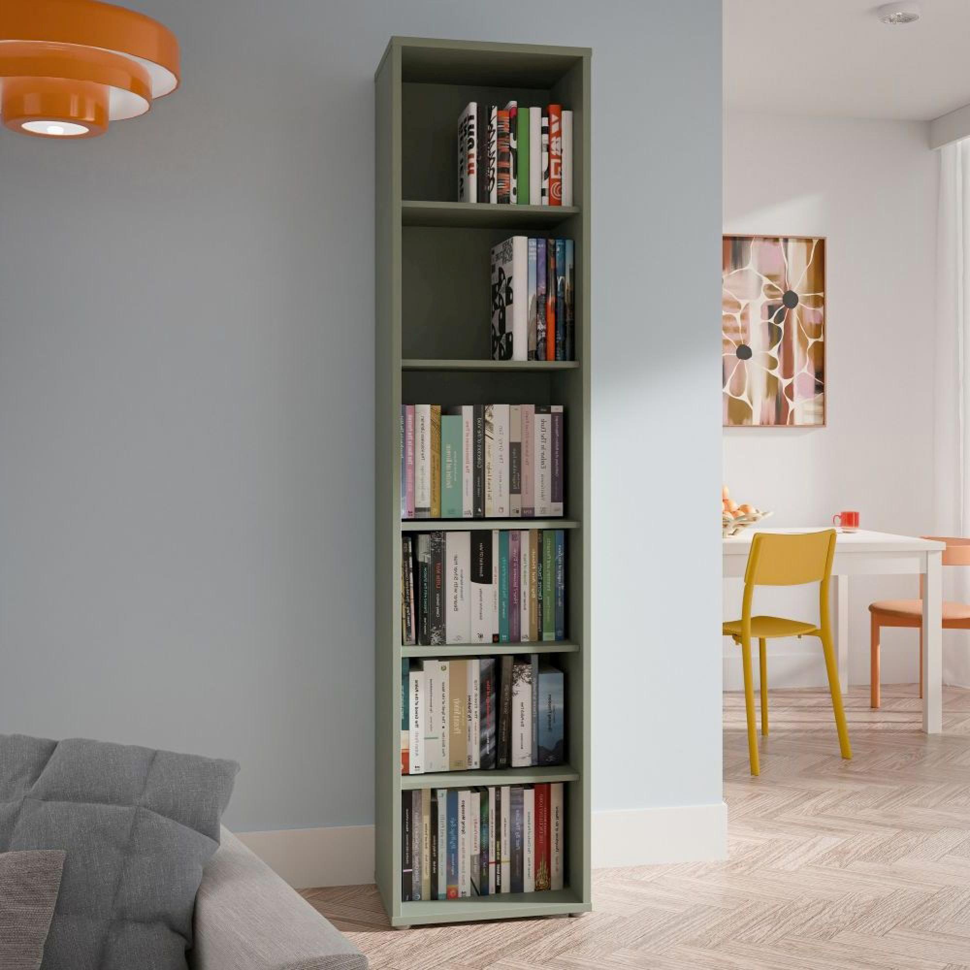 Alice Springs Bookcase - Tall - Sage Green