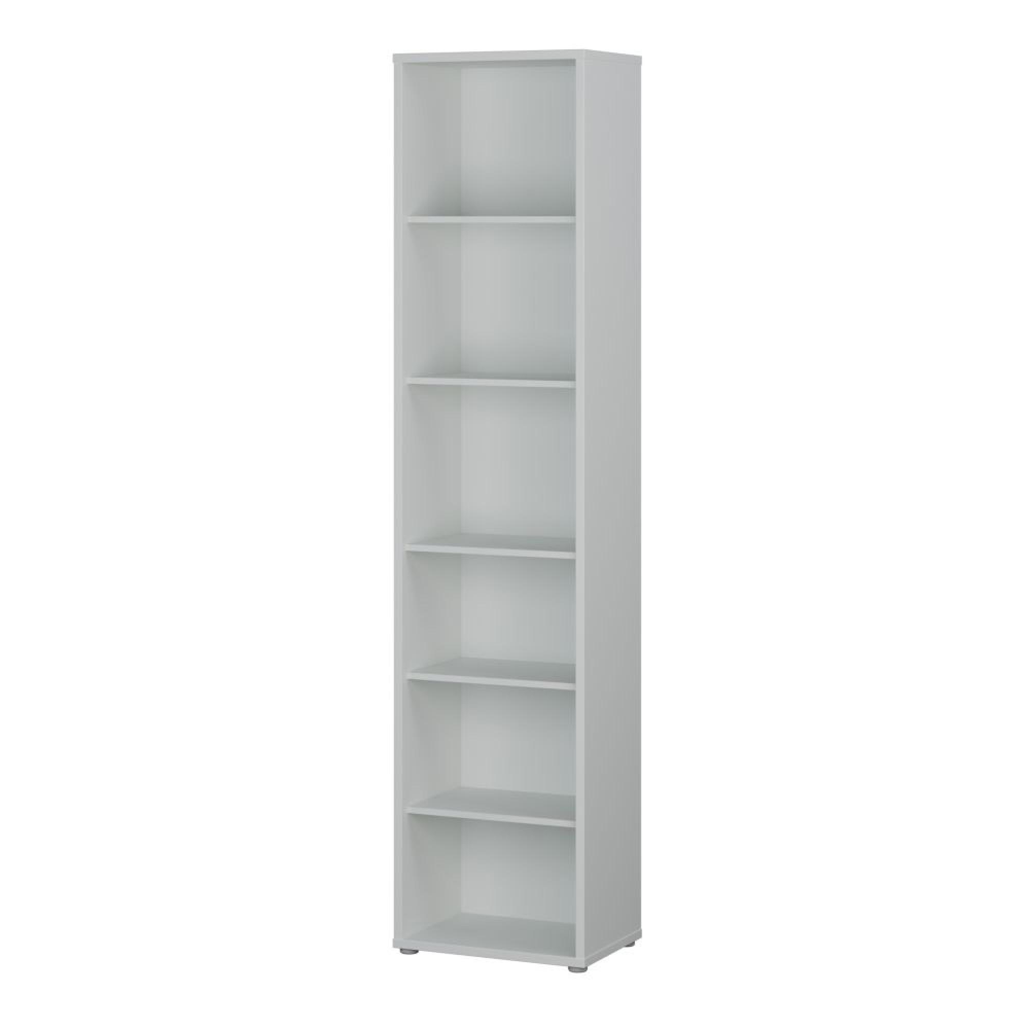 Alice Springs Bookcase - Tall - Light Grey