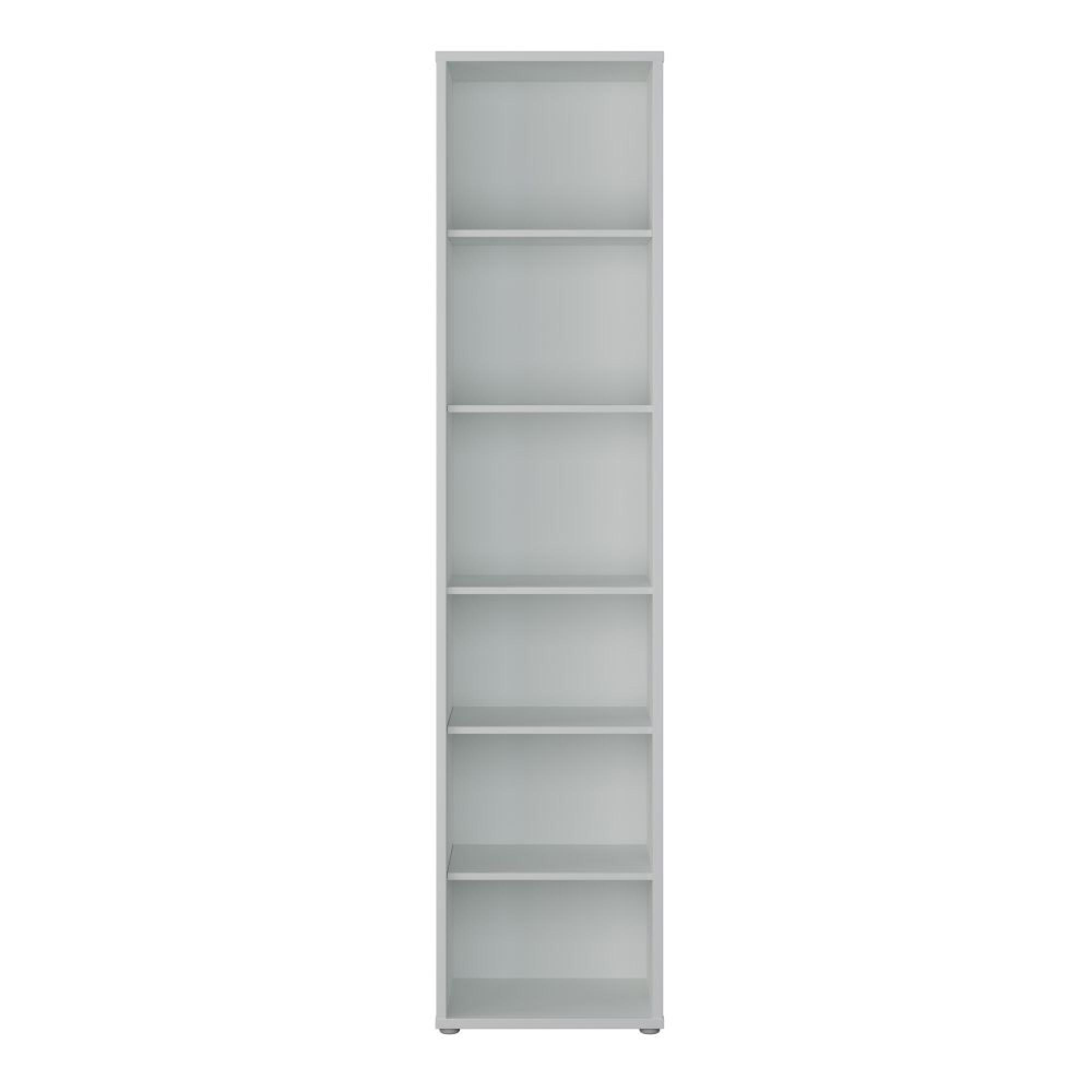 Alice Springs Bookcase - Tall - Light Grey