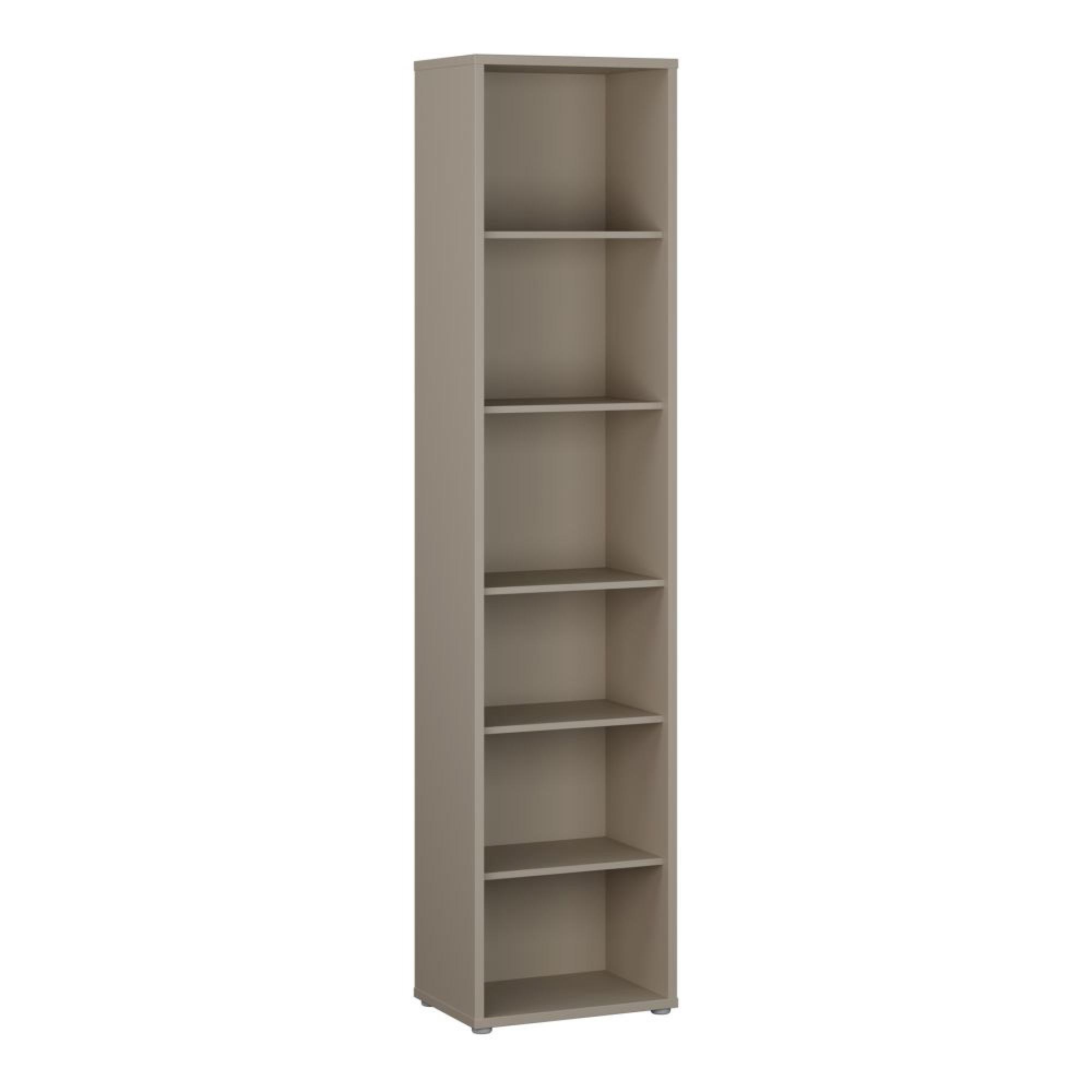 Alice Springs Bookcase - Tall - Taupe
