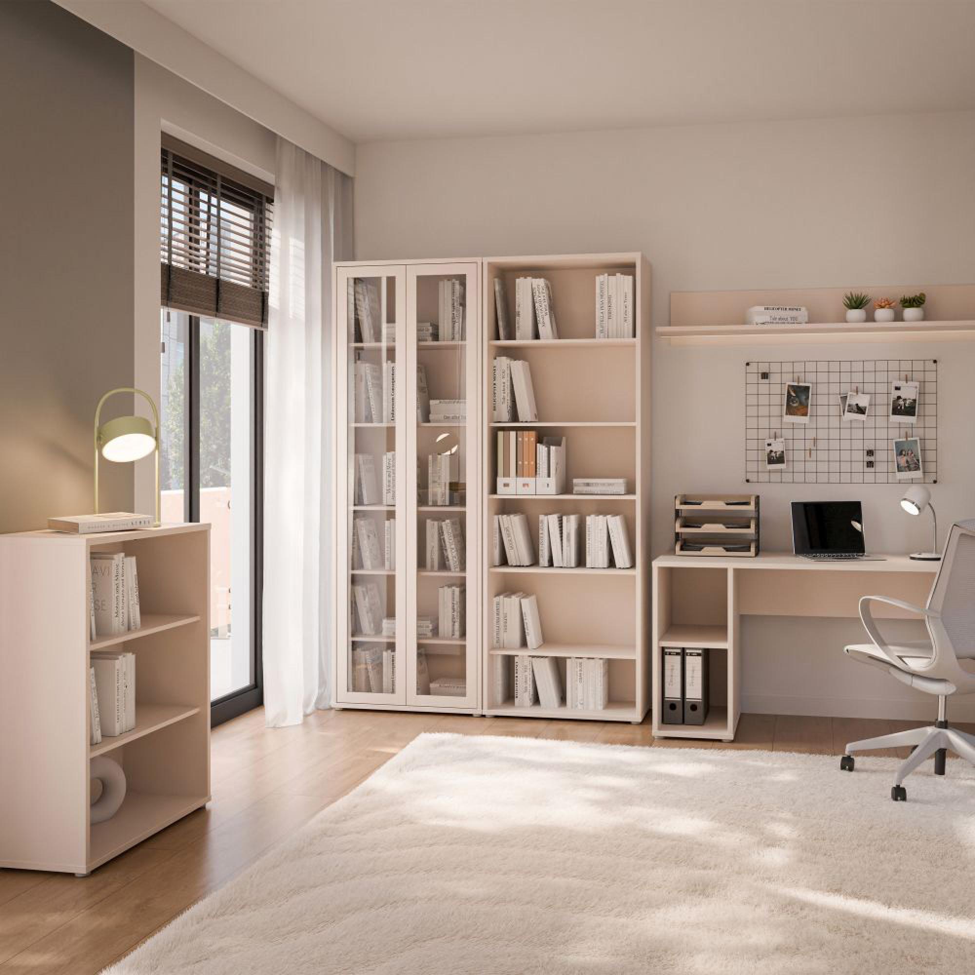 Alice Springs Bookcase - Wide - Sand