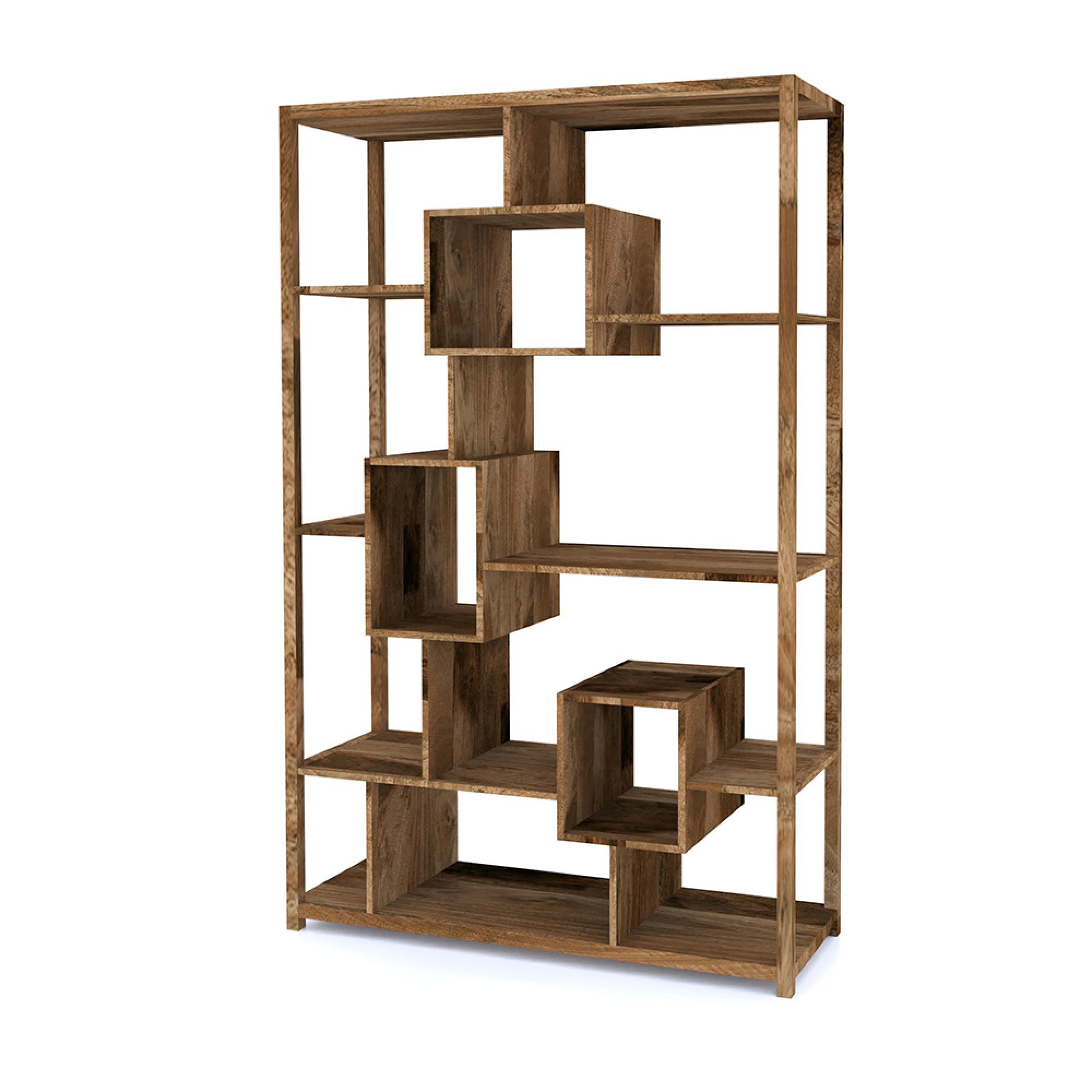 Cuban Bookcase - Large - Light Mango Wood