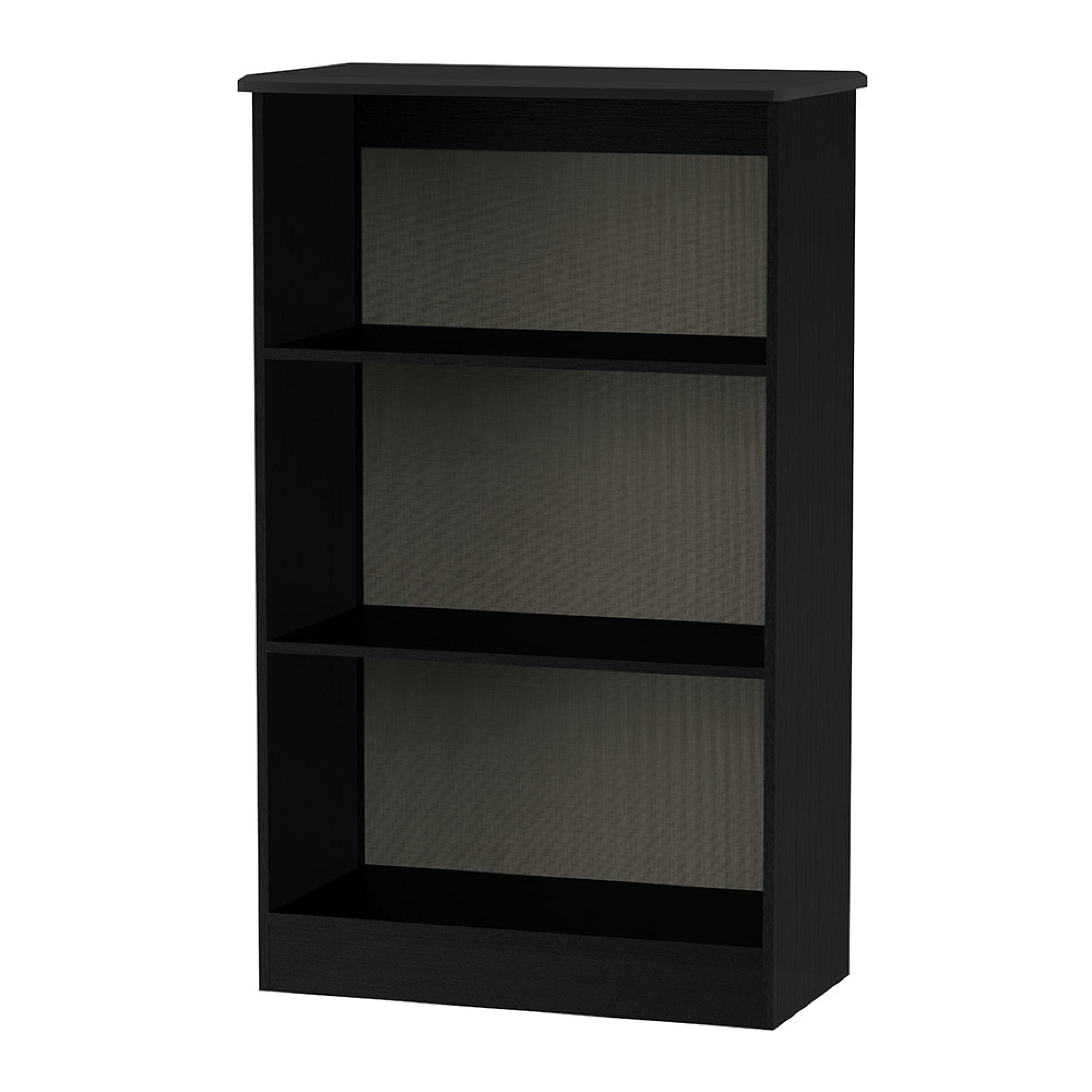 Knightsbridge Bookcase - Black Gloss