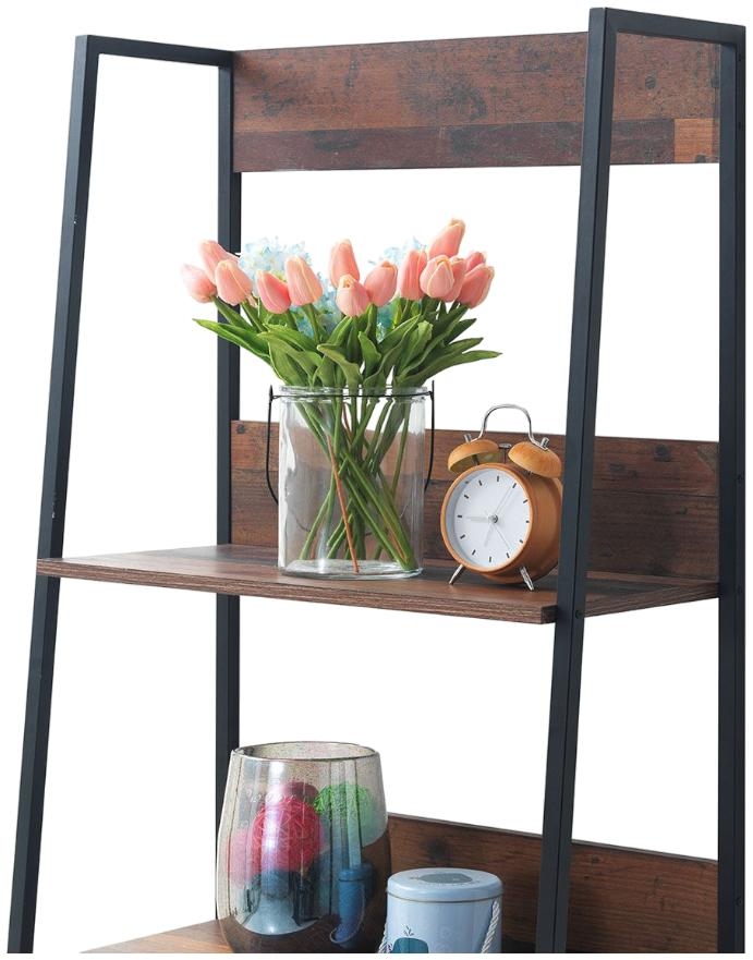 Alpena Rustic Oak Open Shelving Unit