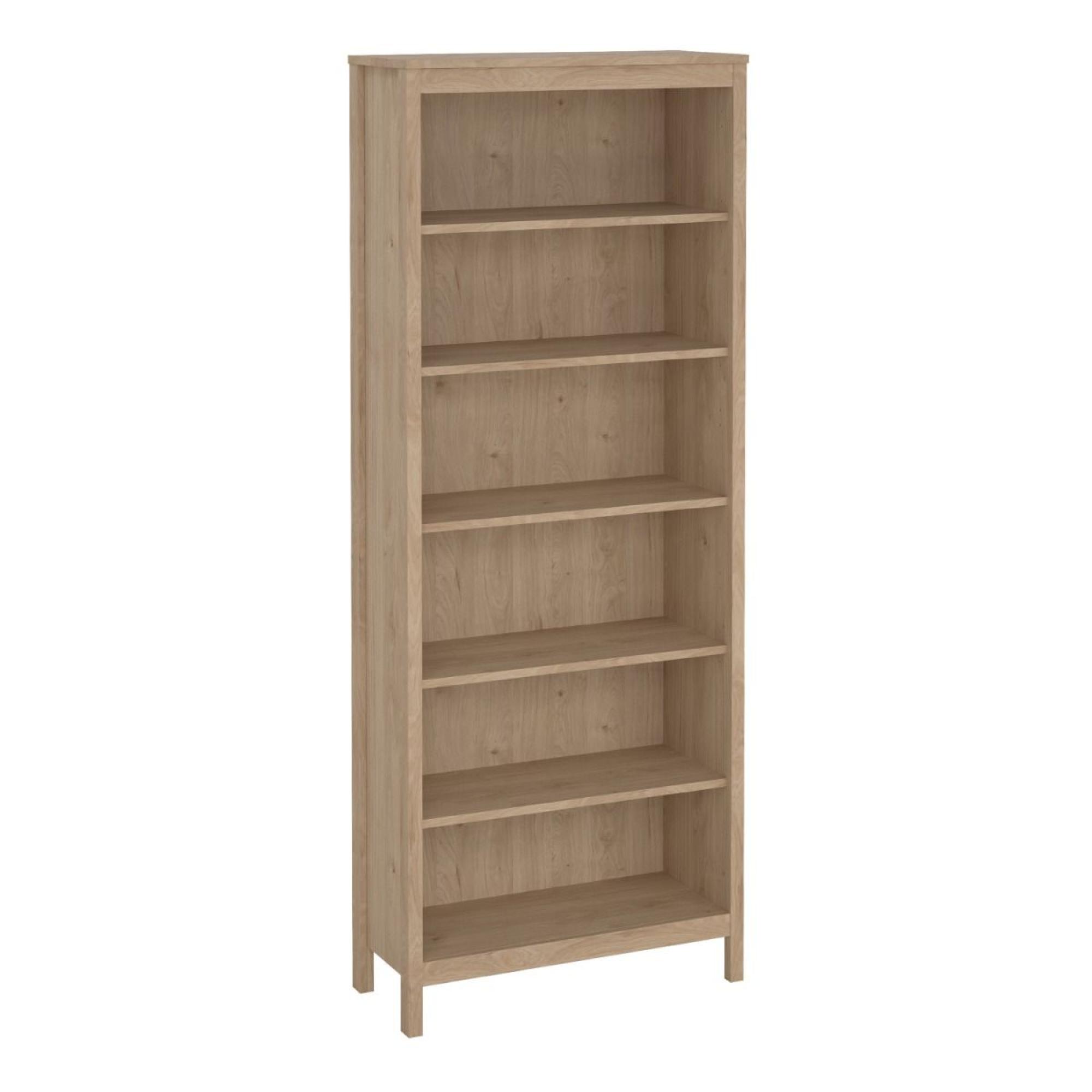 Barcelona Jackson Hickory Oak Bookcase