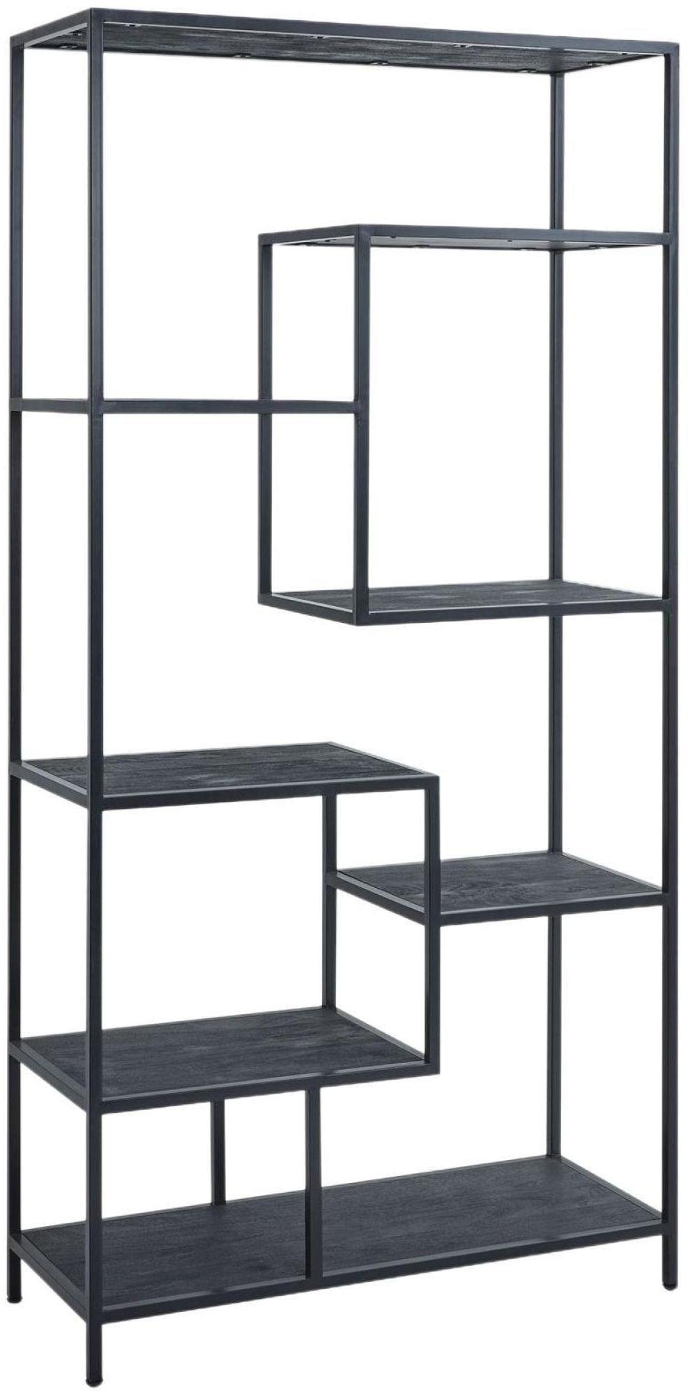 Black Metal Large Multi Shelf Unit