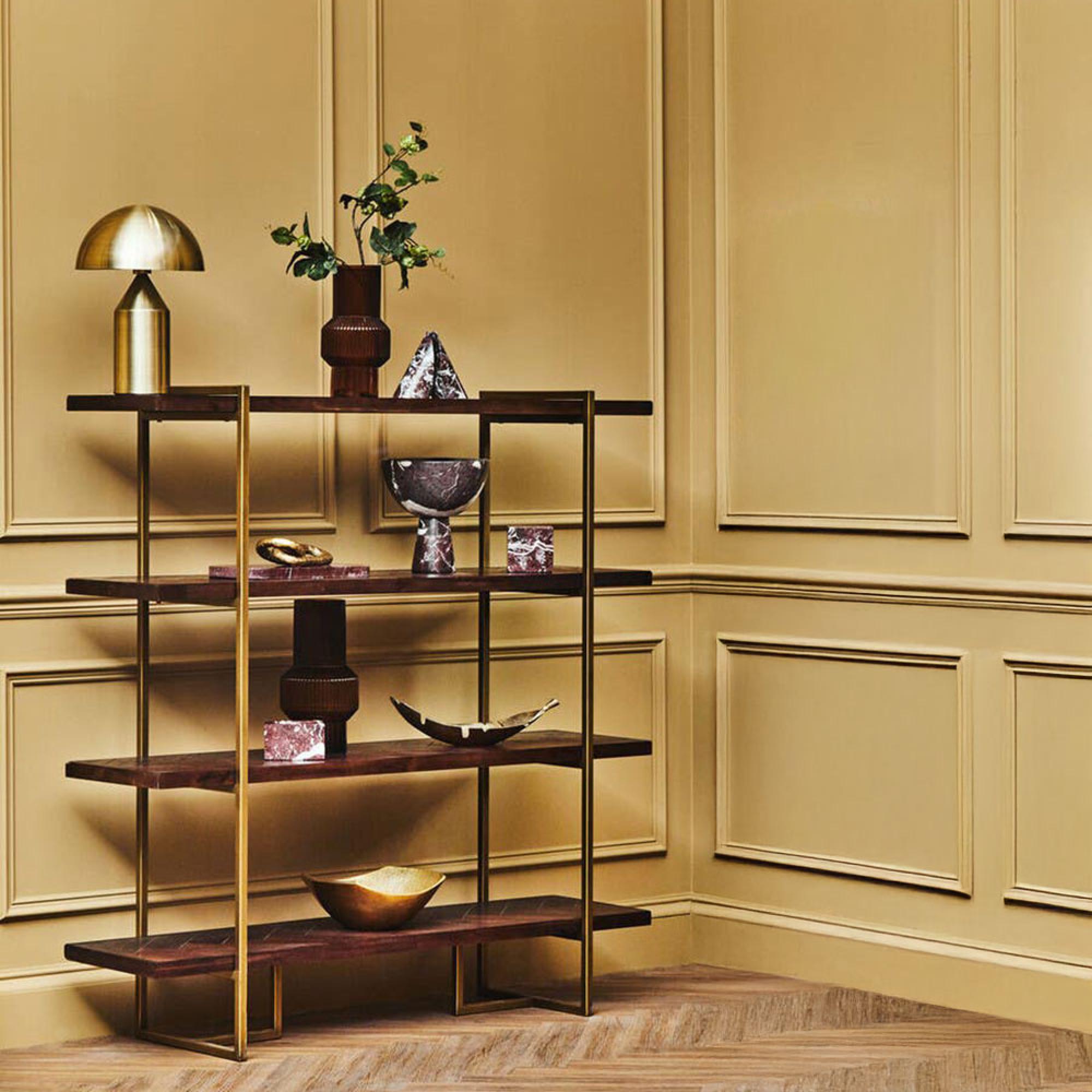 Brando Shelving Unit - Open - Acacia Wood