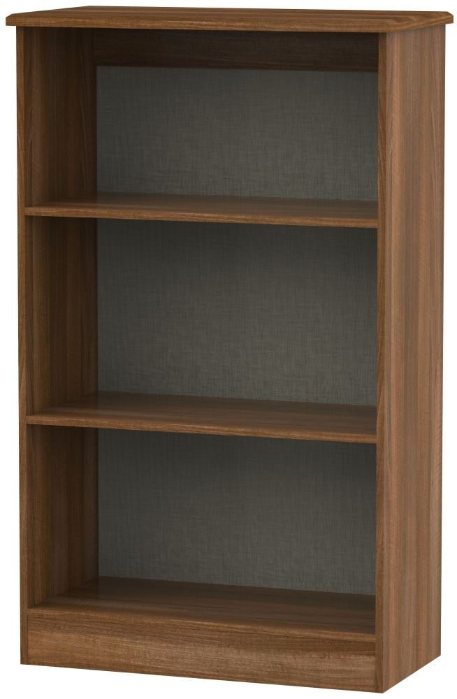 Camden Walnut Effect Open Bookcase