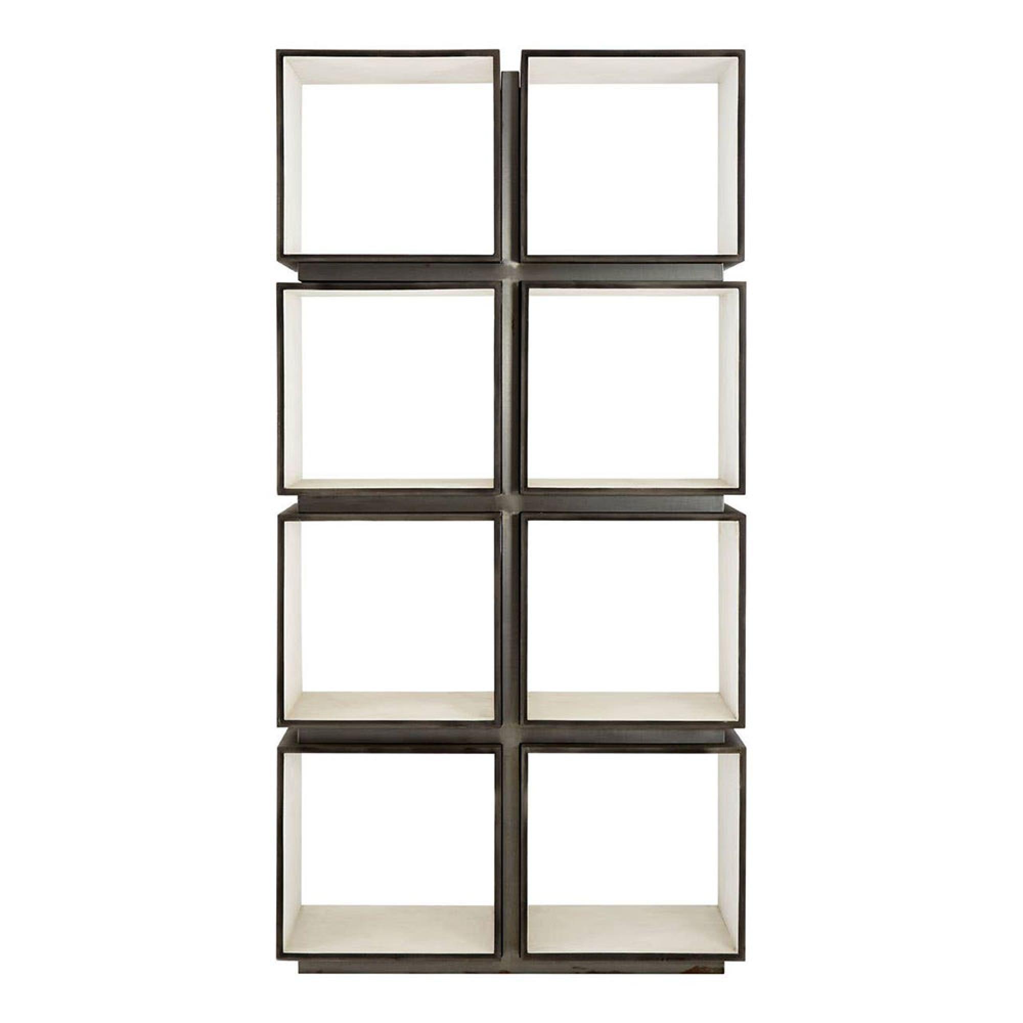 Compo Shelving Unit - Open - Silver Metal