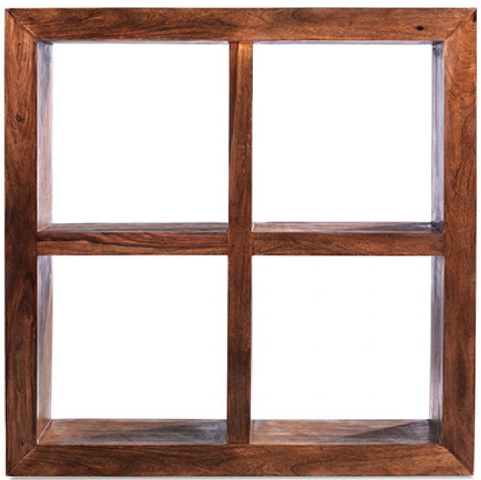 Cube Sheesham 4 Hole Cube