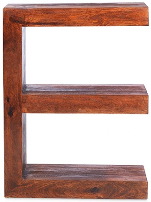 Cube Sheesham E Shaped Unit