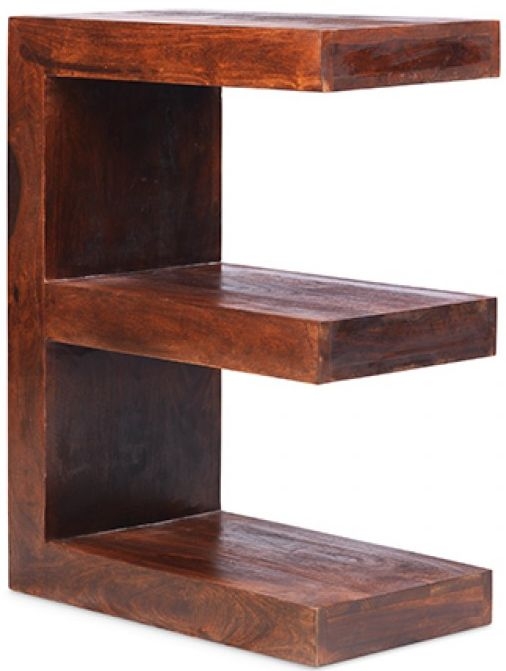 Cube Sheesham E Shaped Unit