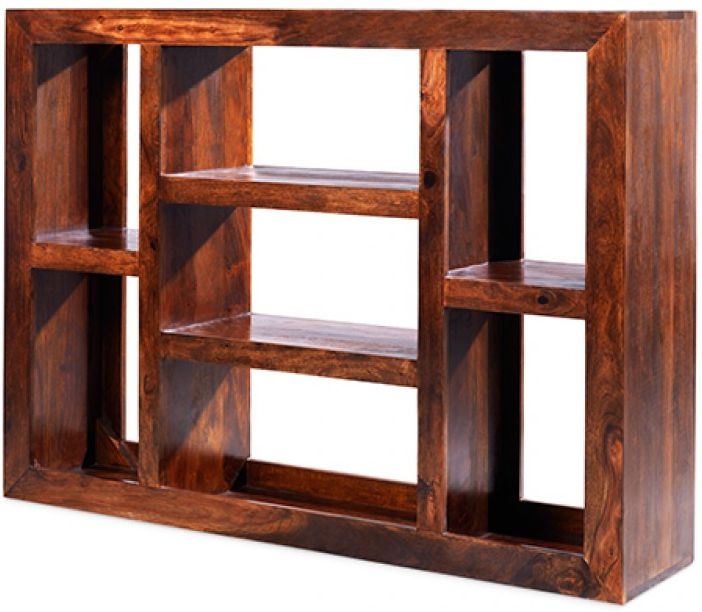 Cube Sheesham Large Multi Shelf