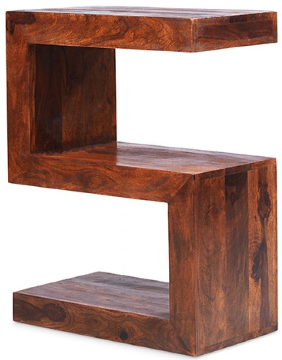 Cube Sheesham S Shaped Unit