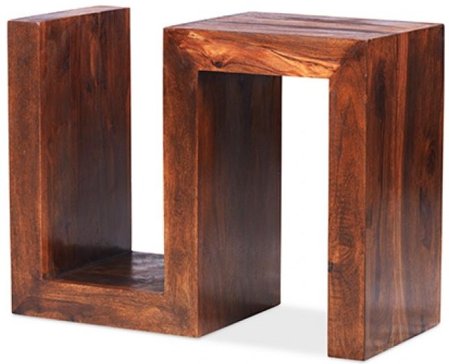 Cube Sheesham S Shaped Unit