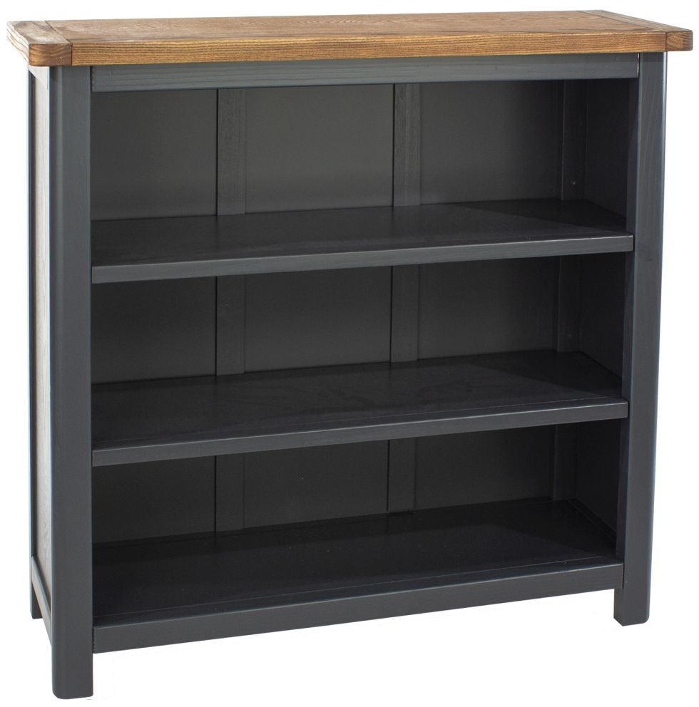 Dunkeld Low Bookcase - Blue