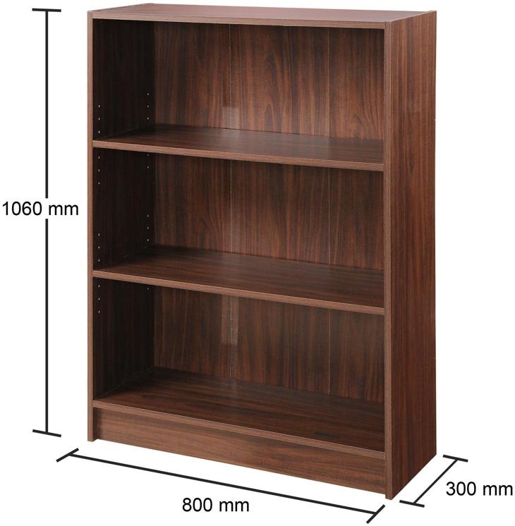 Edwards Low Wide Bookcase - Variant Available