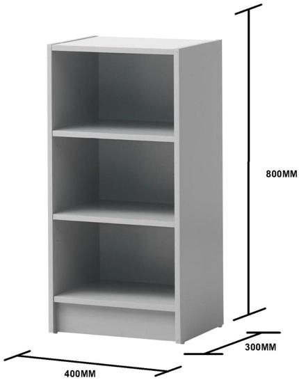 Edwards Small Narrow Bookcase - Variant Available
