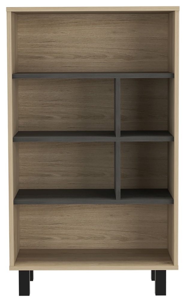 Harvard Grey Wood Effect Display Bookcase