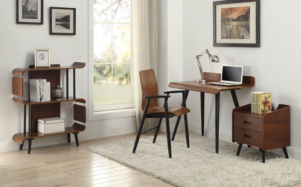 Vienna Short Bookcase - Walnut - PC611