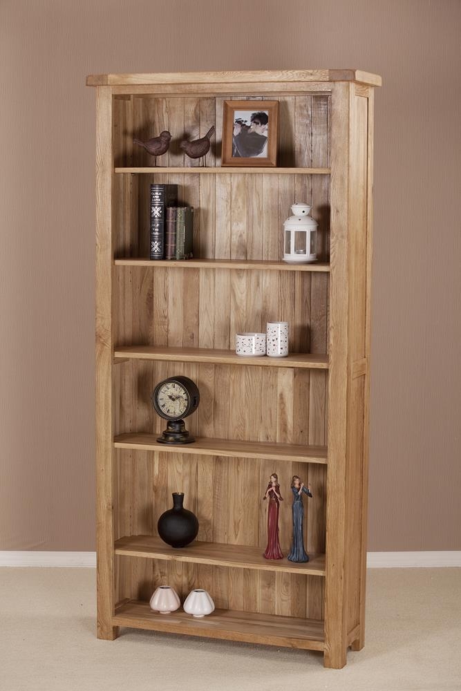 Kent Oak Tall Wide Bookcase