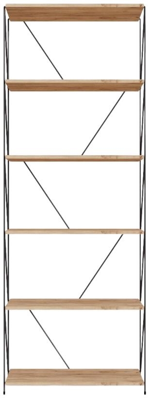 Lewis Wotan Oak Tall Bookcase Storage Unit