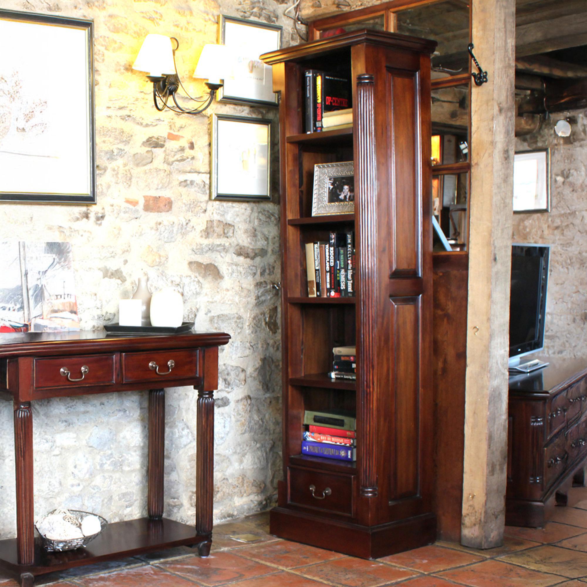 La Roque Narrow Bookcase