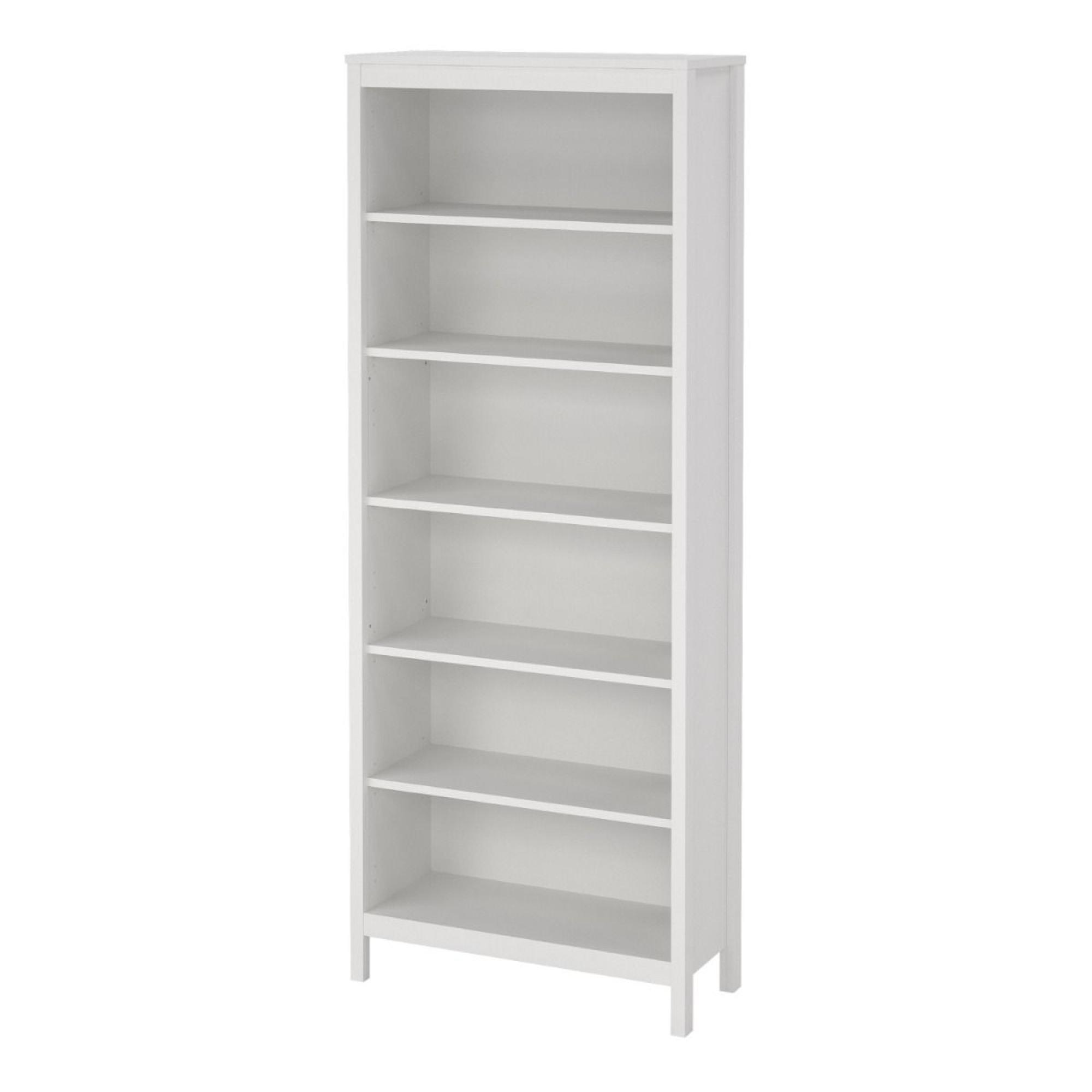 Madrid White Bookcase