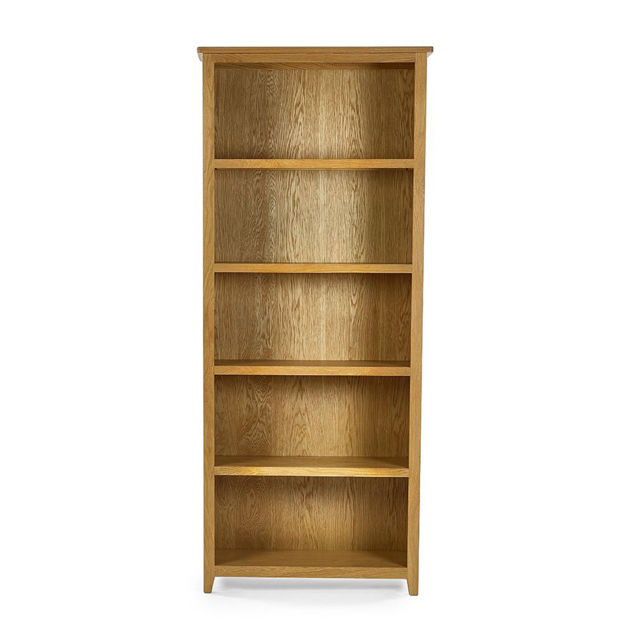 Mallory Tall Bookcase - Oak